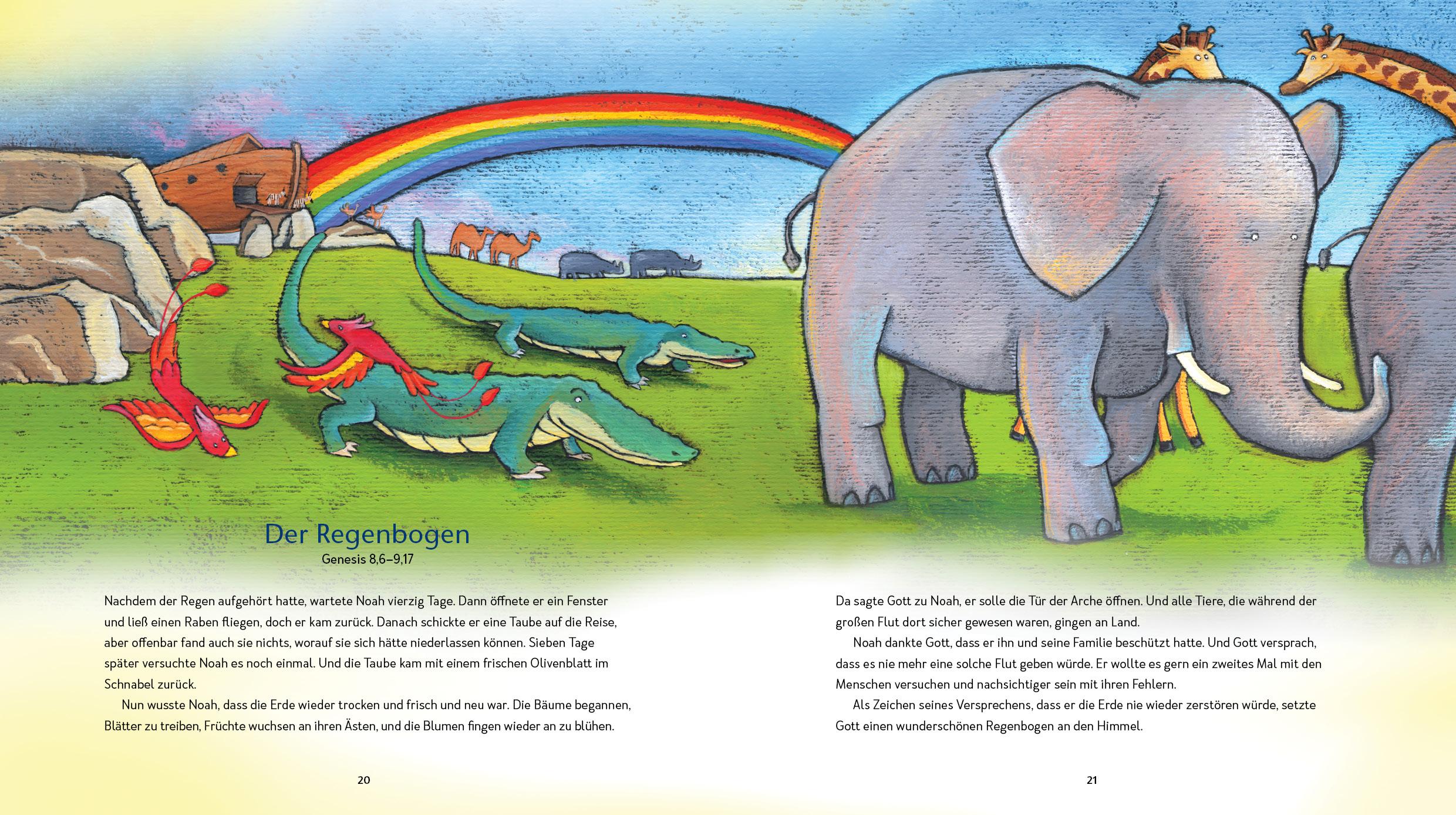 Beispielinhalt (Bild) Die Bibel für Kinder erzählt von Margot Käßmann