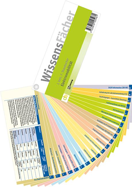 Vorderes Coverbild WissensFächer - Elektromobilität