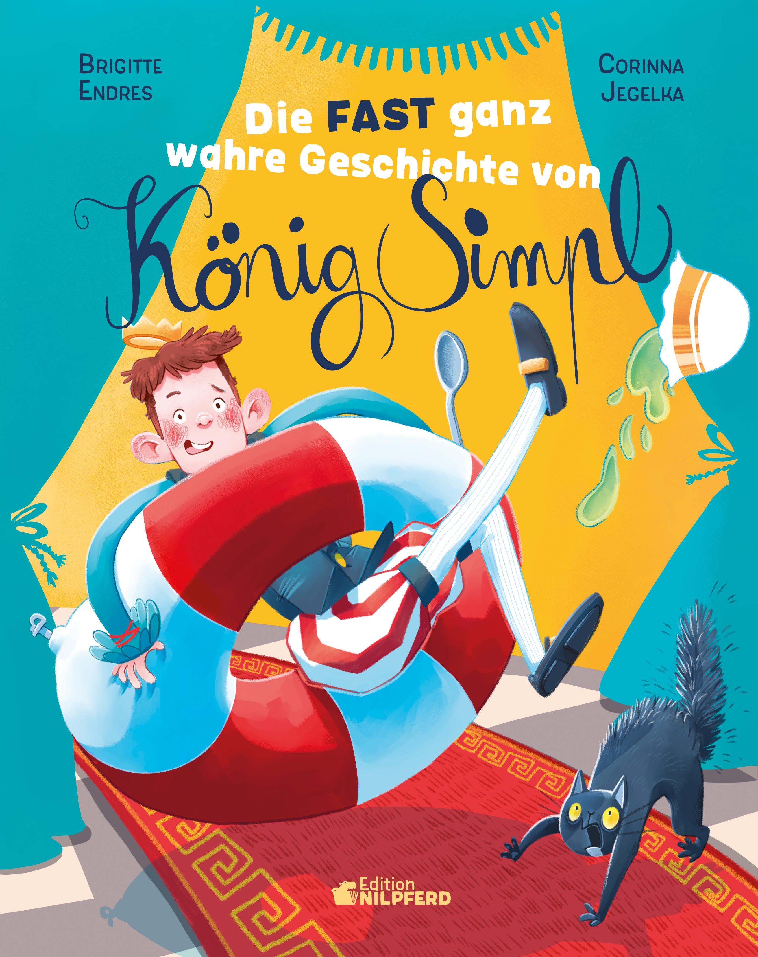 Vorderes Coverbild Die fast ganz wahre Geschichte von König Simpl