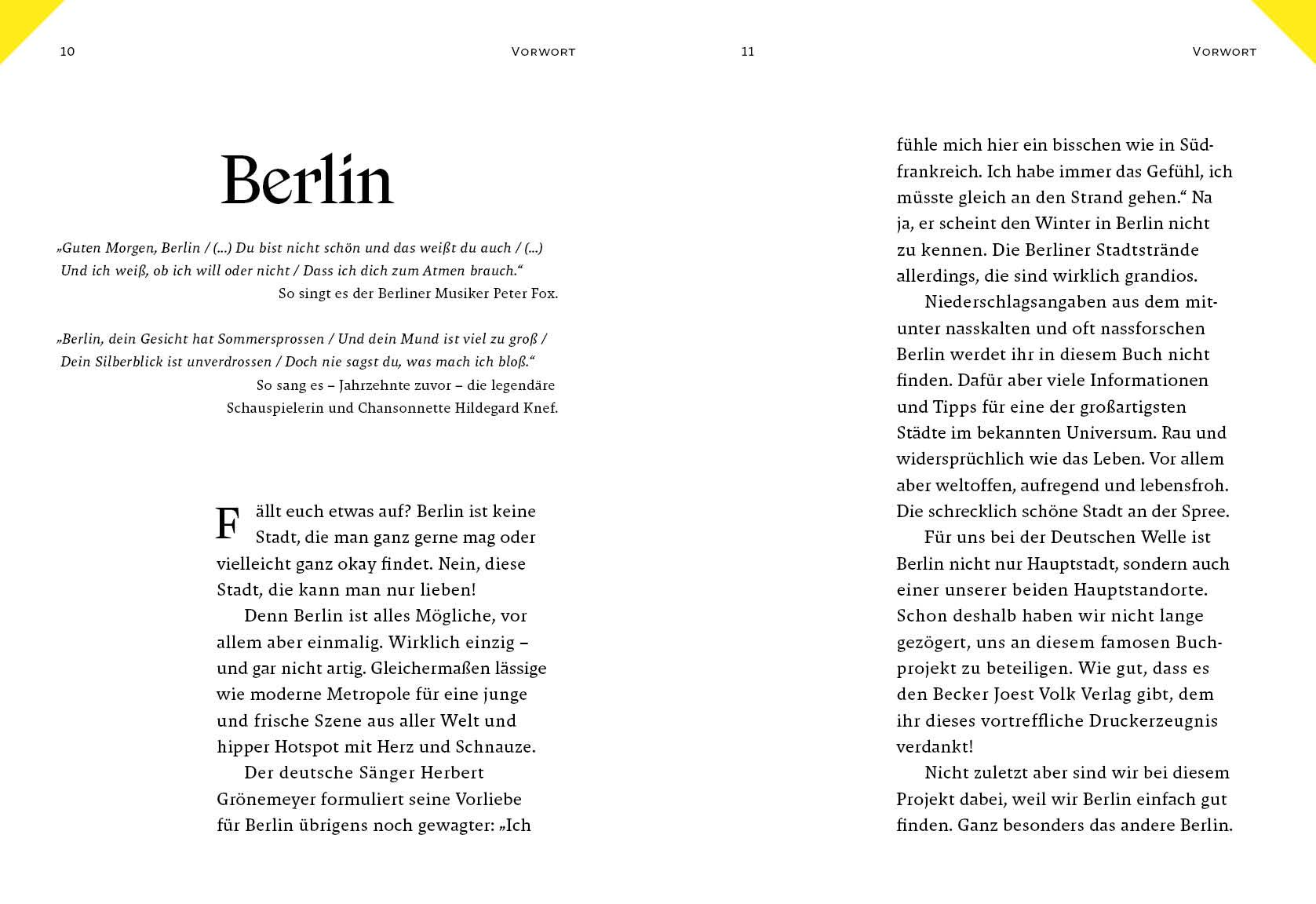 Beispielinhalt (Bild) Das andere Berlin - Life. Style. City.