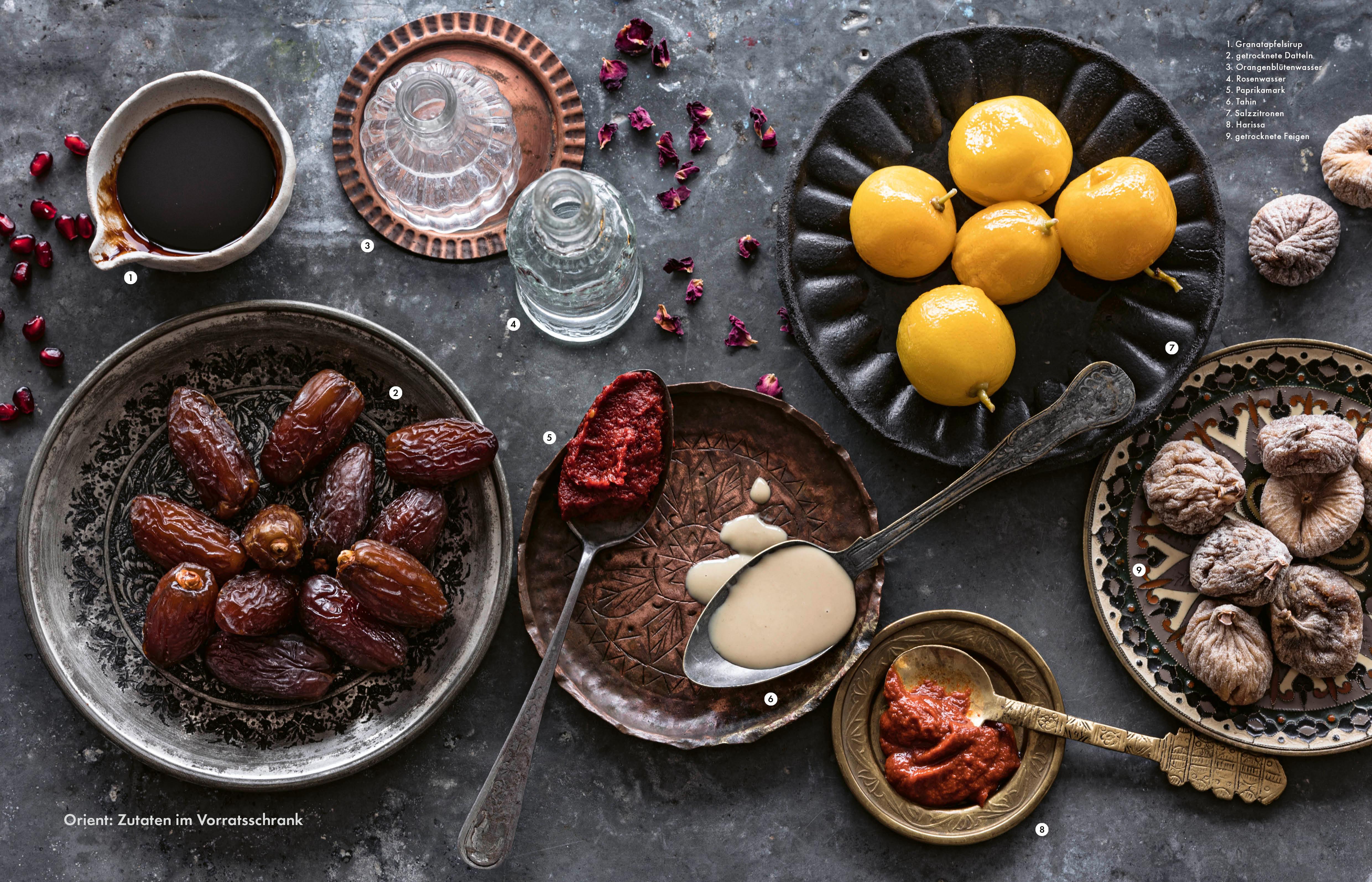 Beispielinhalt (Bild) Deftig vegan Orient