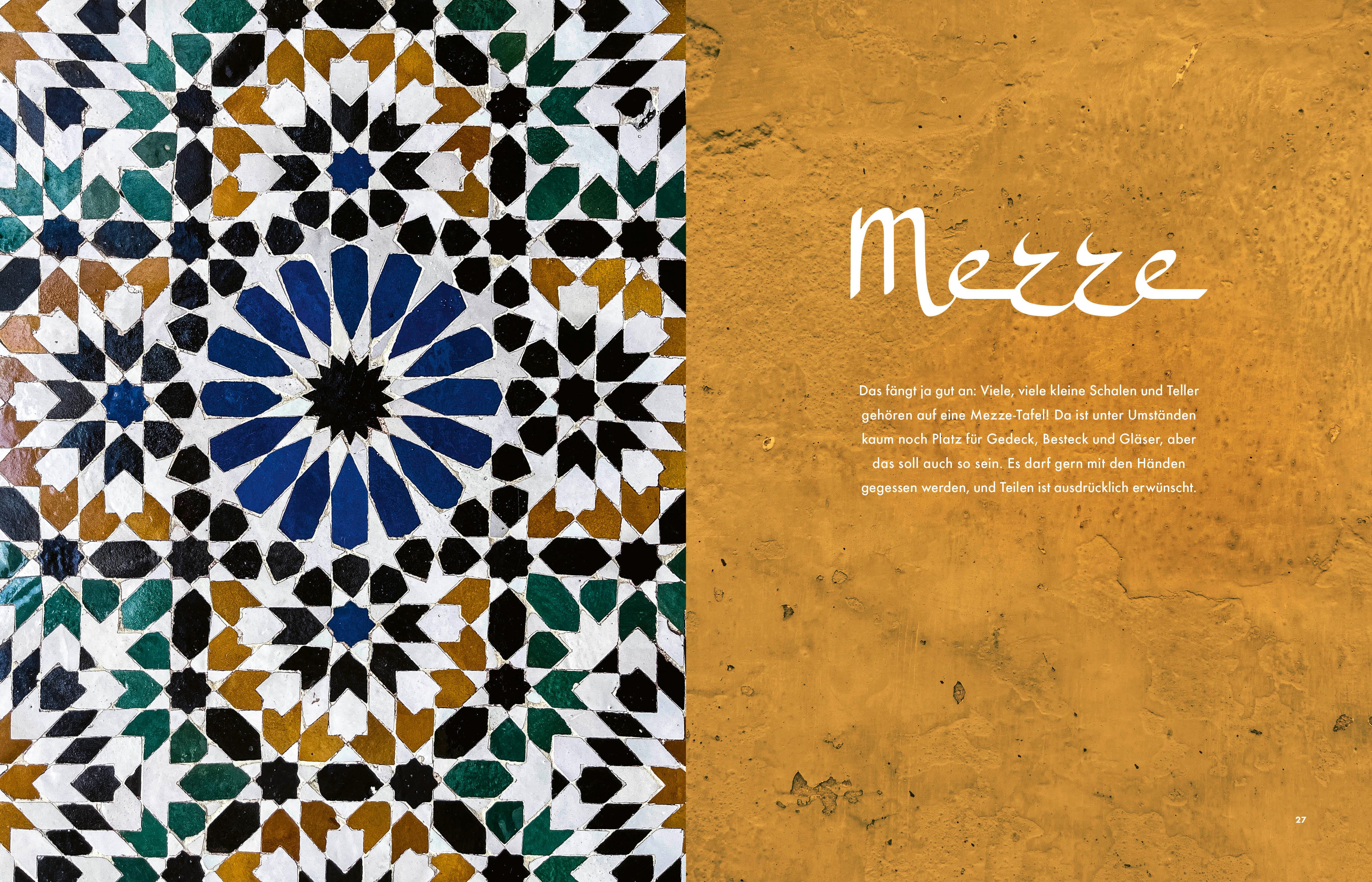 Beispielinhalt (Bild) Deftig vegan Orient