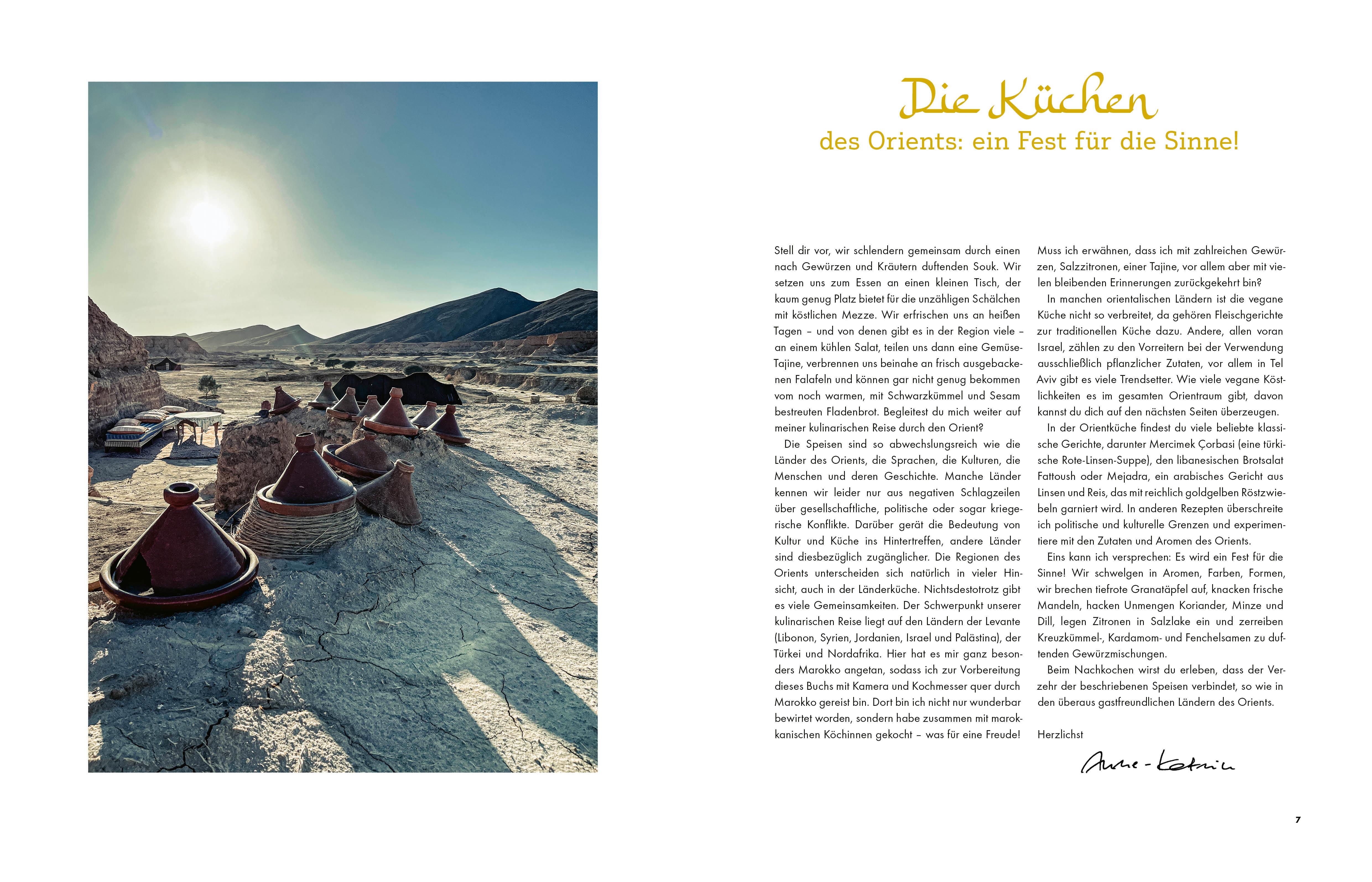 Beispielinhalt (Bild) Deftig vegan Orient