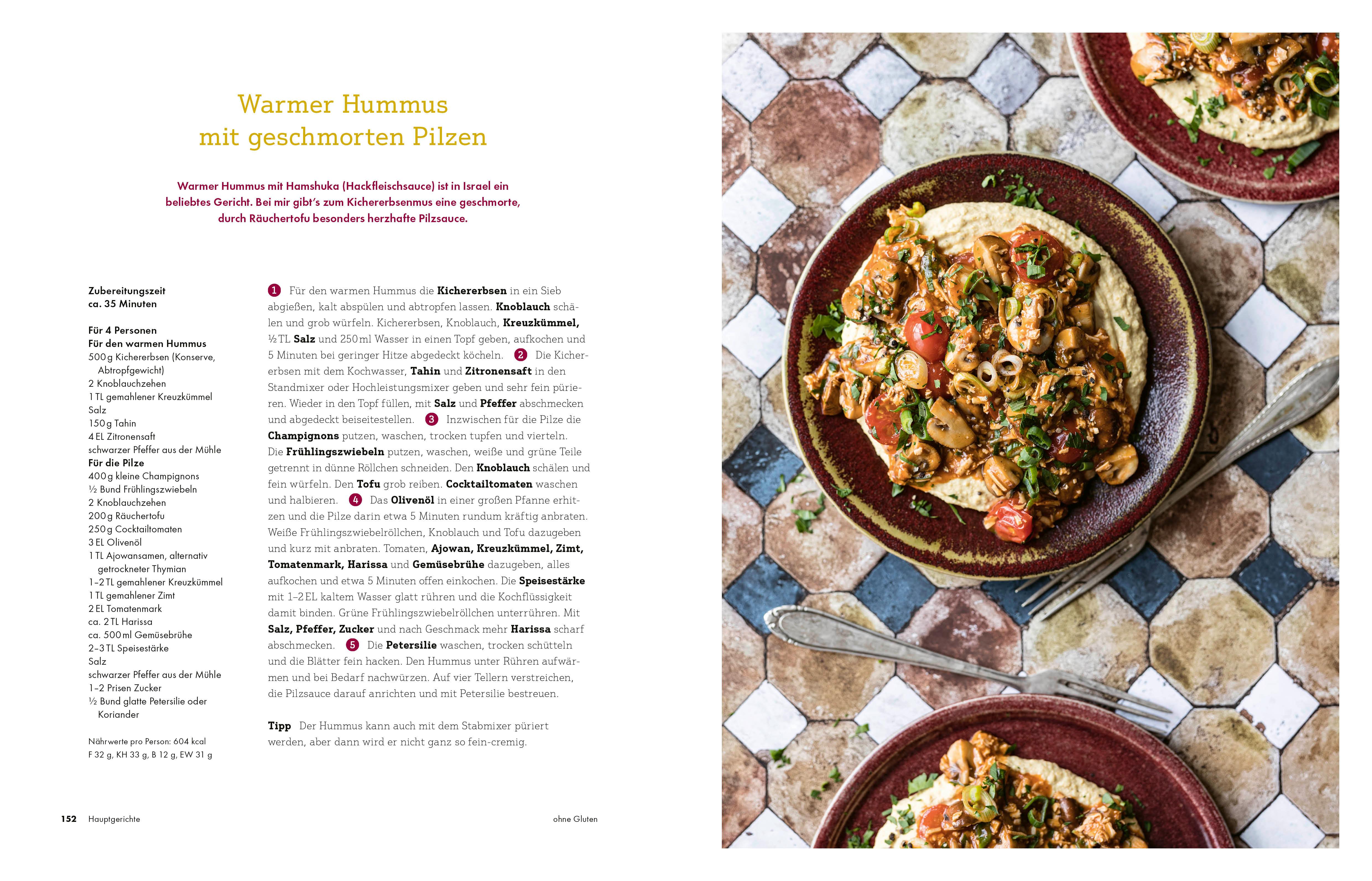 Beispielinhalt (Bild) Deftig vegan Orient