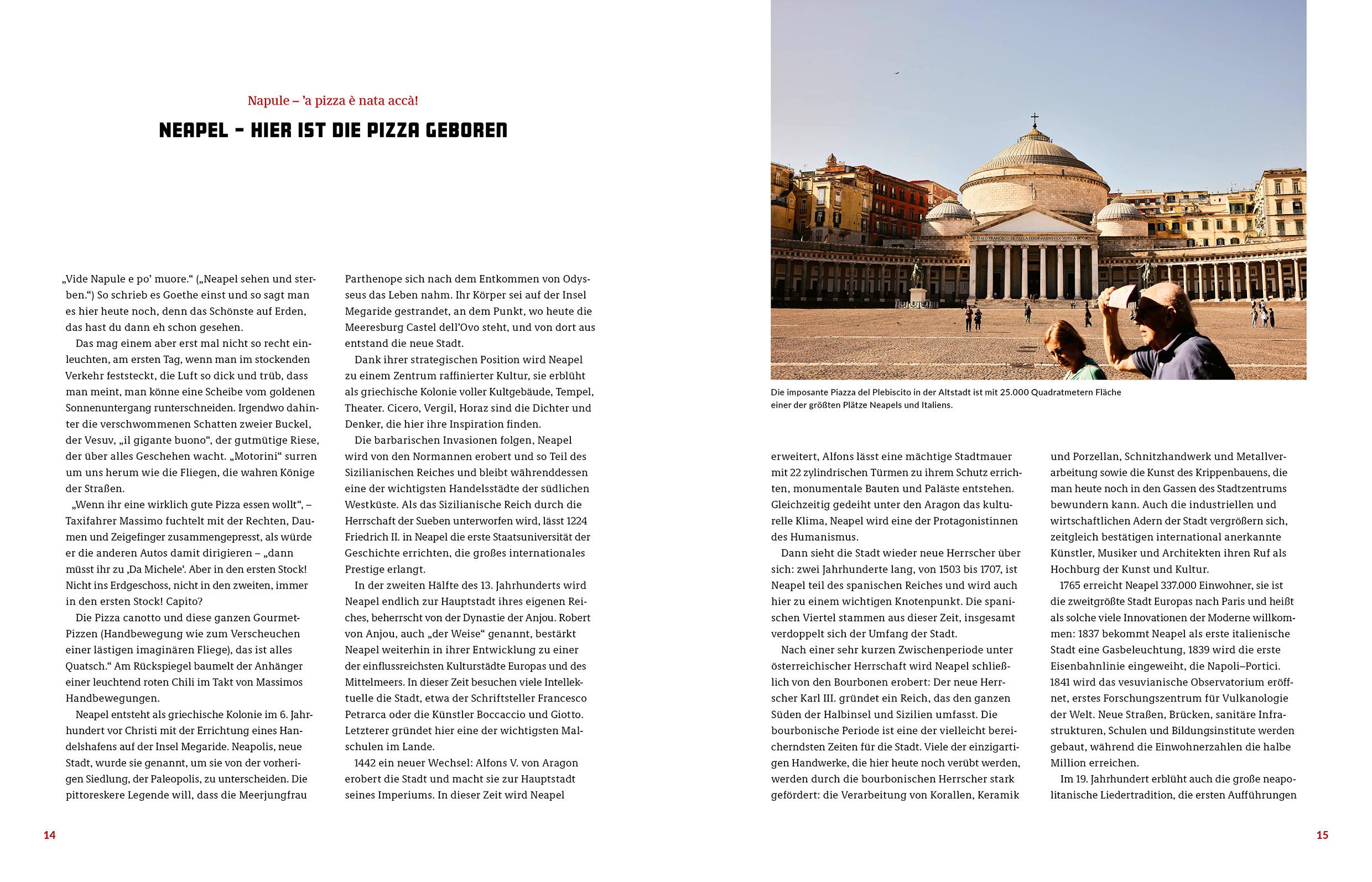 Beispielinhalt (Bild) Pizza Napoletana