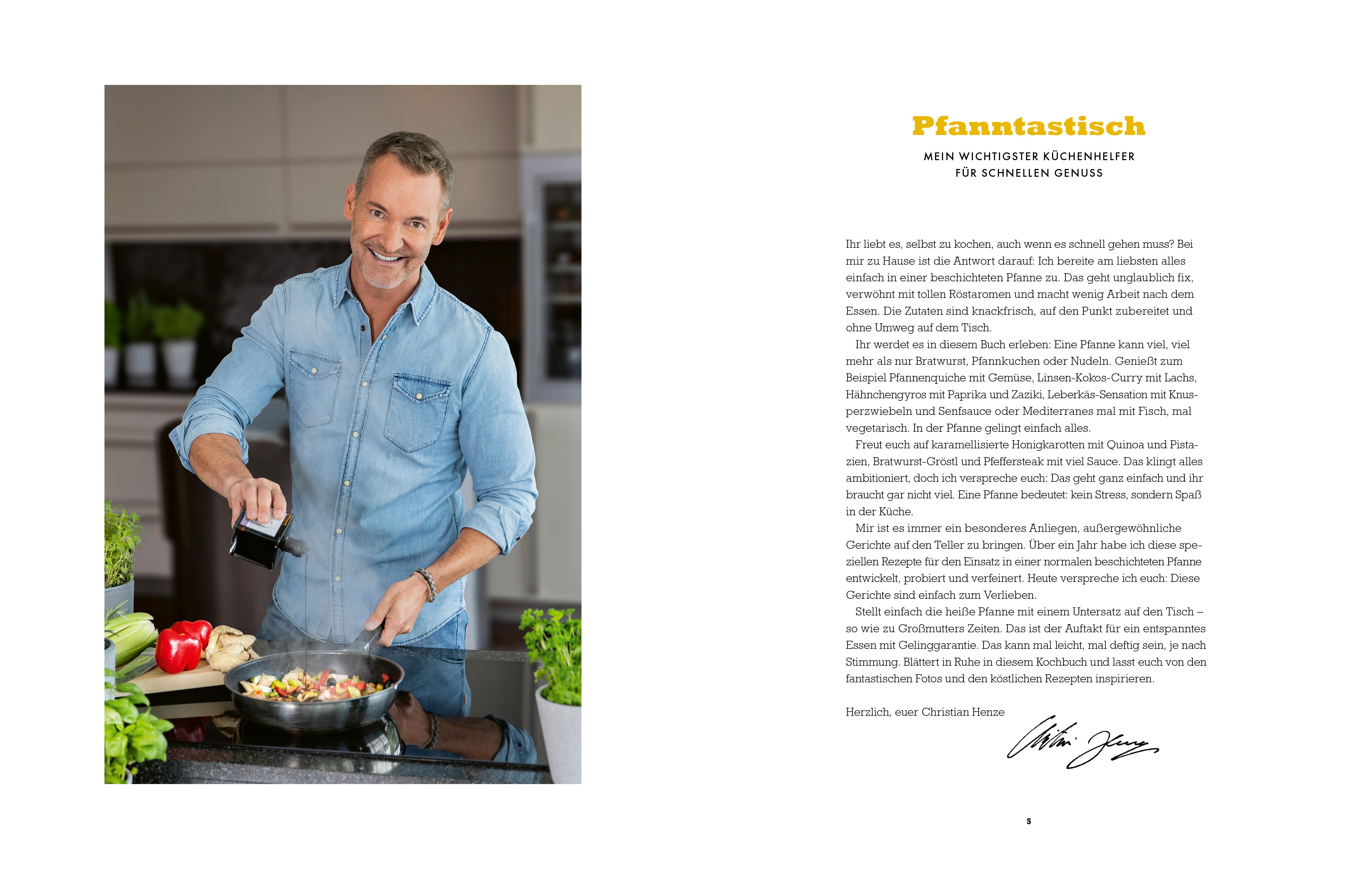Beispielinhalt (Bild) Einfach in die Pfanne!