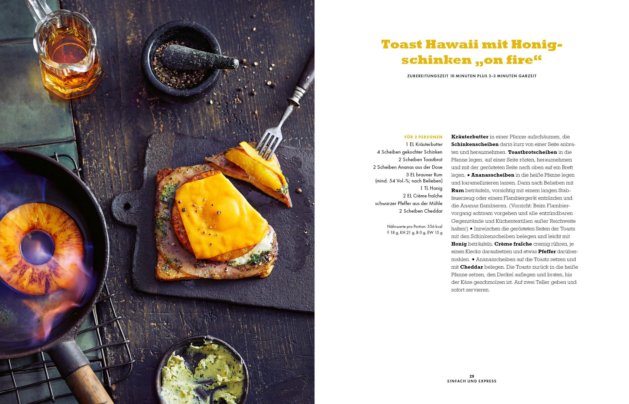 Beispielinhalt (Bild) Einfach in die Pfanne!