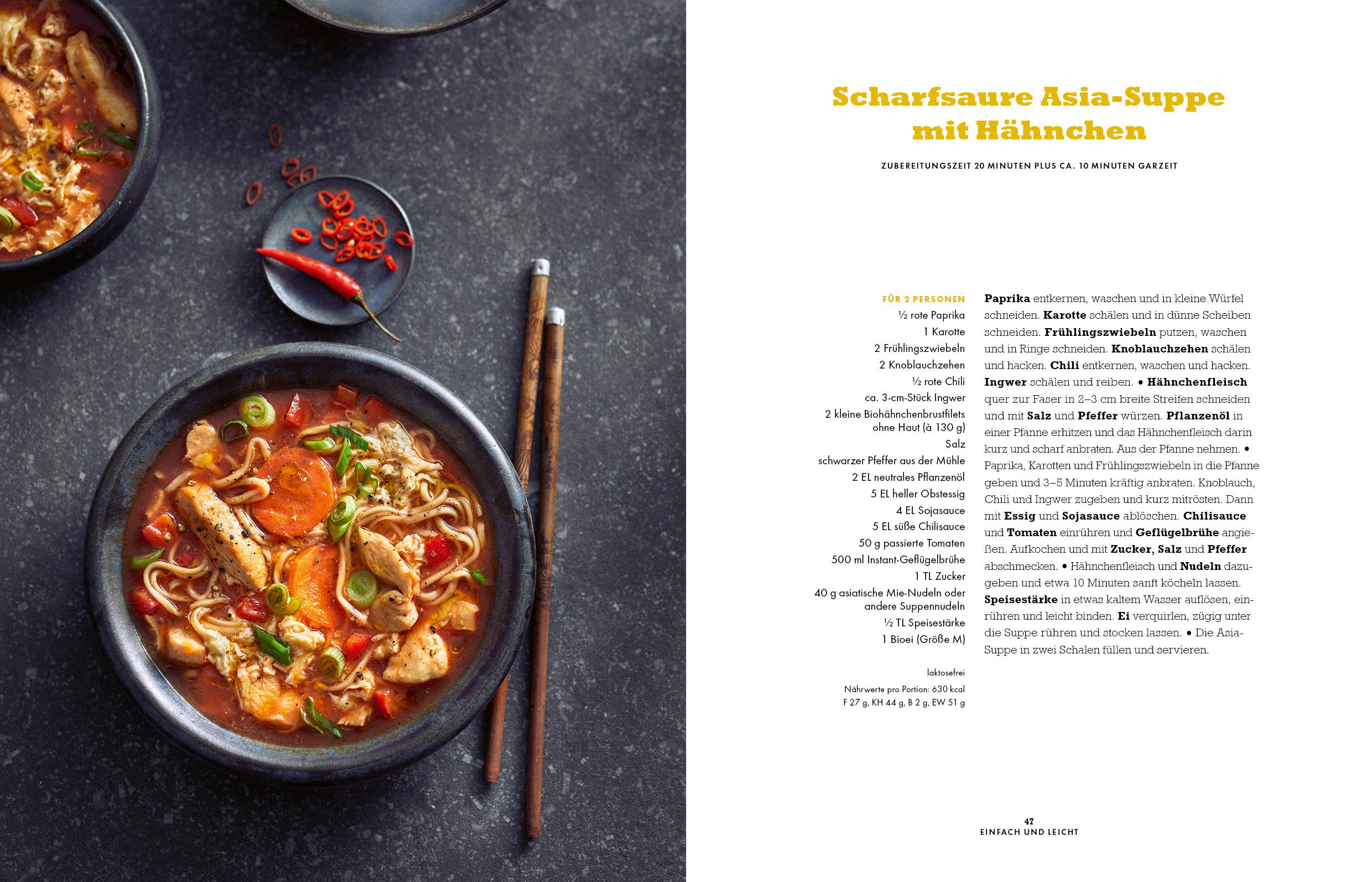 Beispielinhalt (Bild) Einfach in die Pfanne!