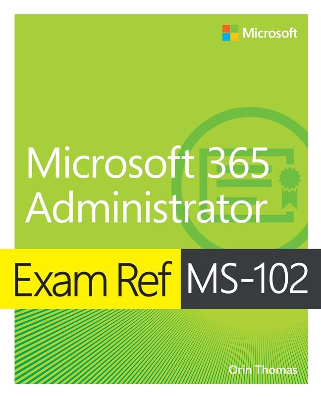 Vorderes Coverbild Exam Ref MS-102 Microsoft 365 Administrator