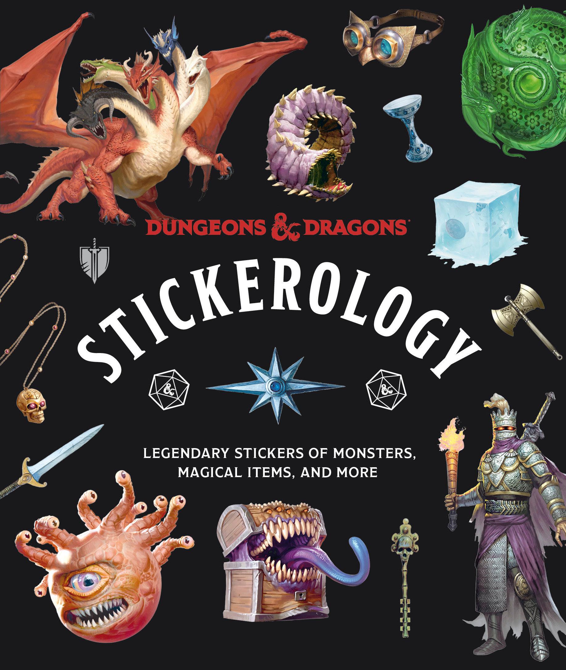 Vorderes Coverbild Dungeons & Dragons Stickerology