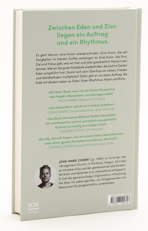 Beispielinhalt (Bild) Ruhe. Arbeit. Ewigkeit.