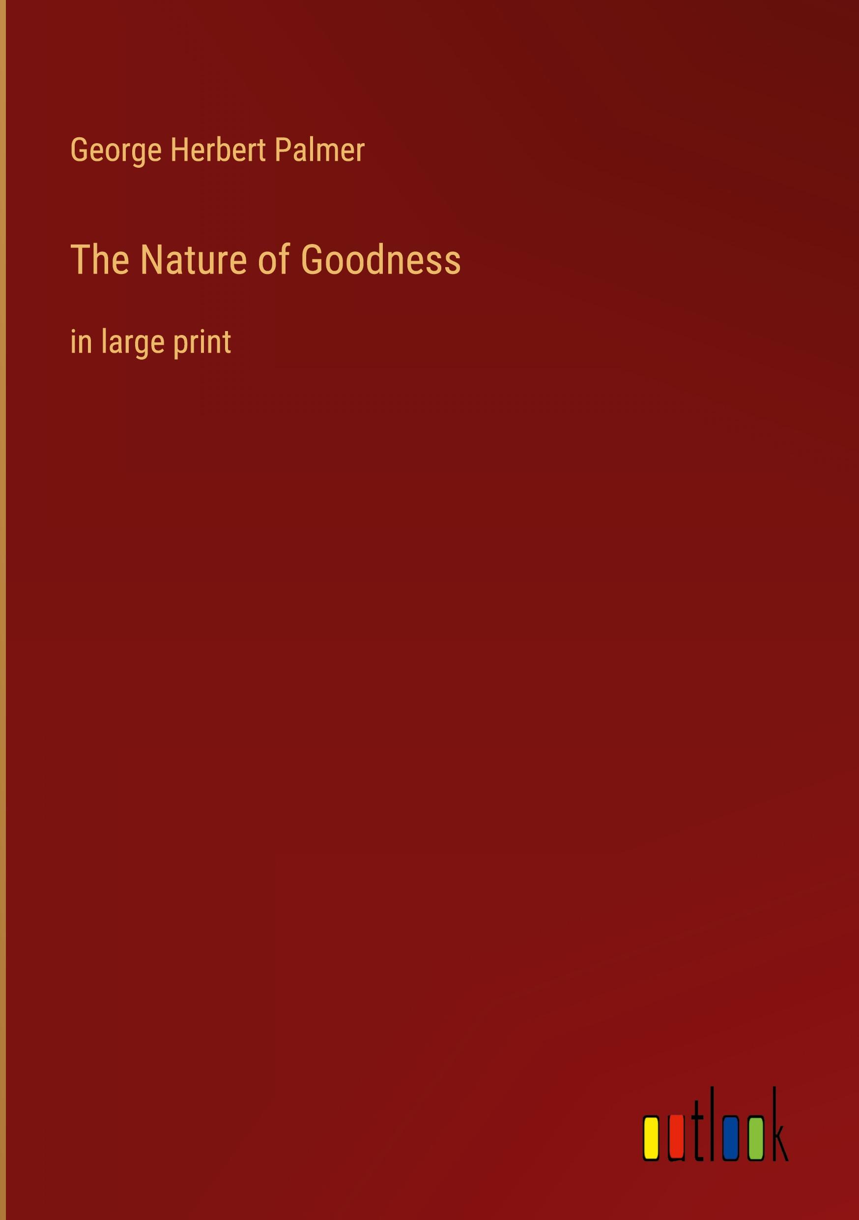 Vorderes Coverbild The Nature of Goodness