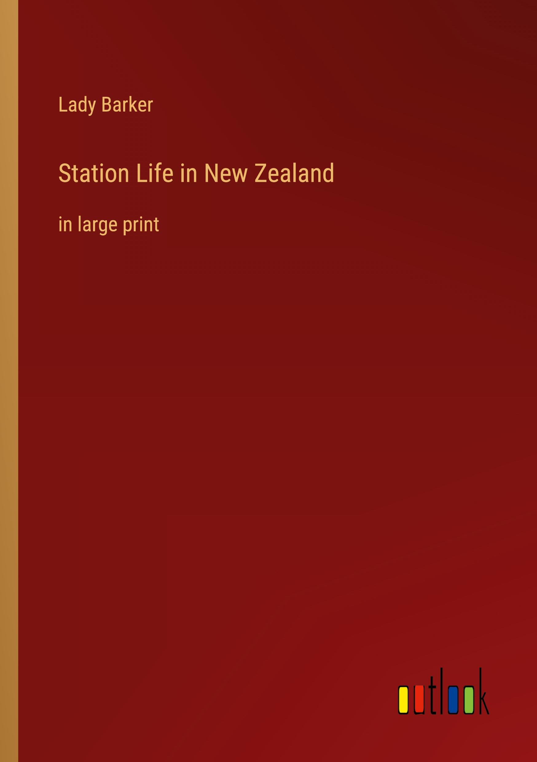 Vorderes Coverbild Station Life in New Zealand