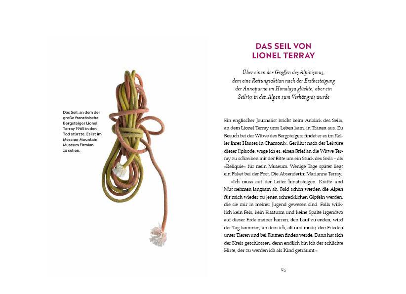 Beispielinhalt (Bild) Pickel, Seil & Mauerhaken