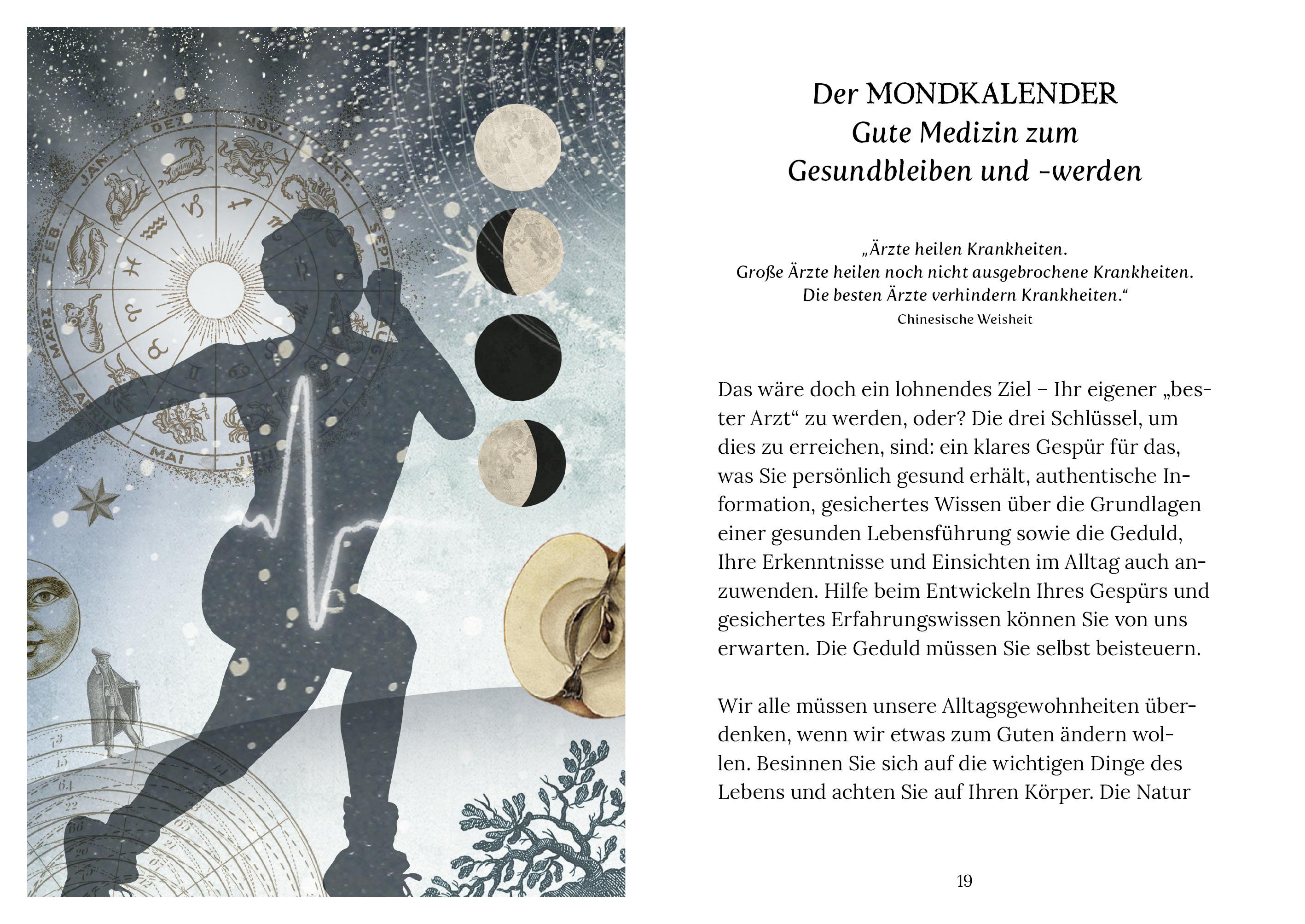 Beispielinhalt (Bild) Gesund mit der Kraft des Mondes