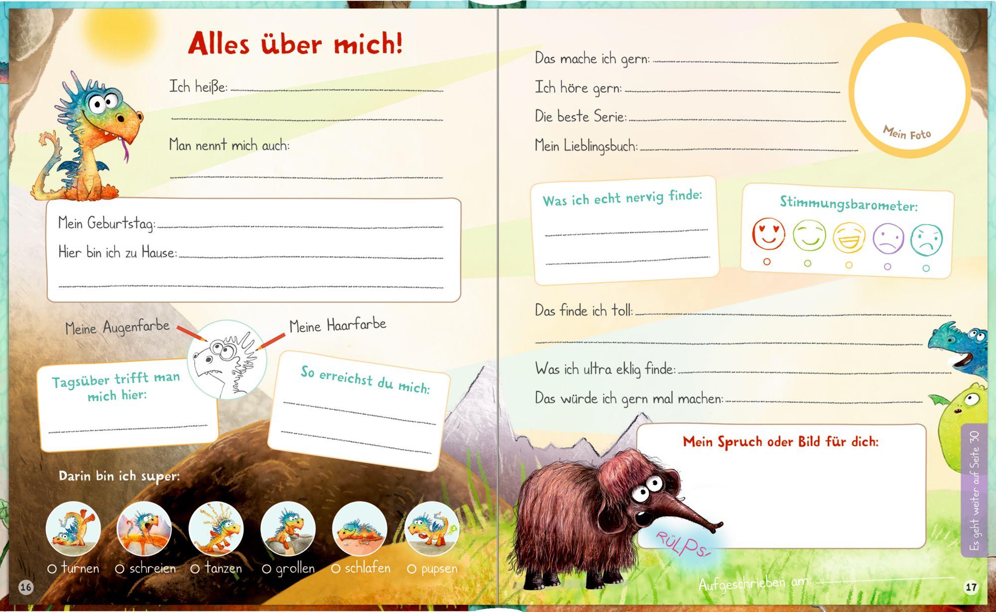 Beispielinhalt (Bild) Freundebuch - Meine Freunde