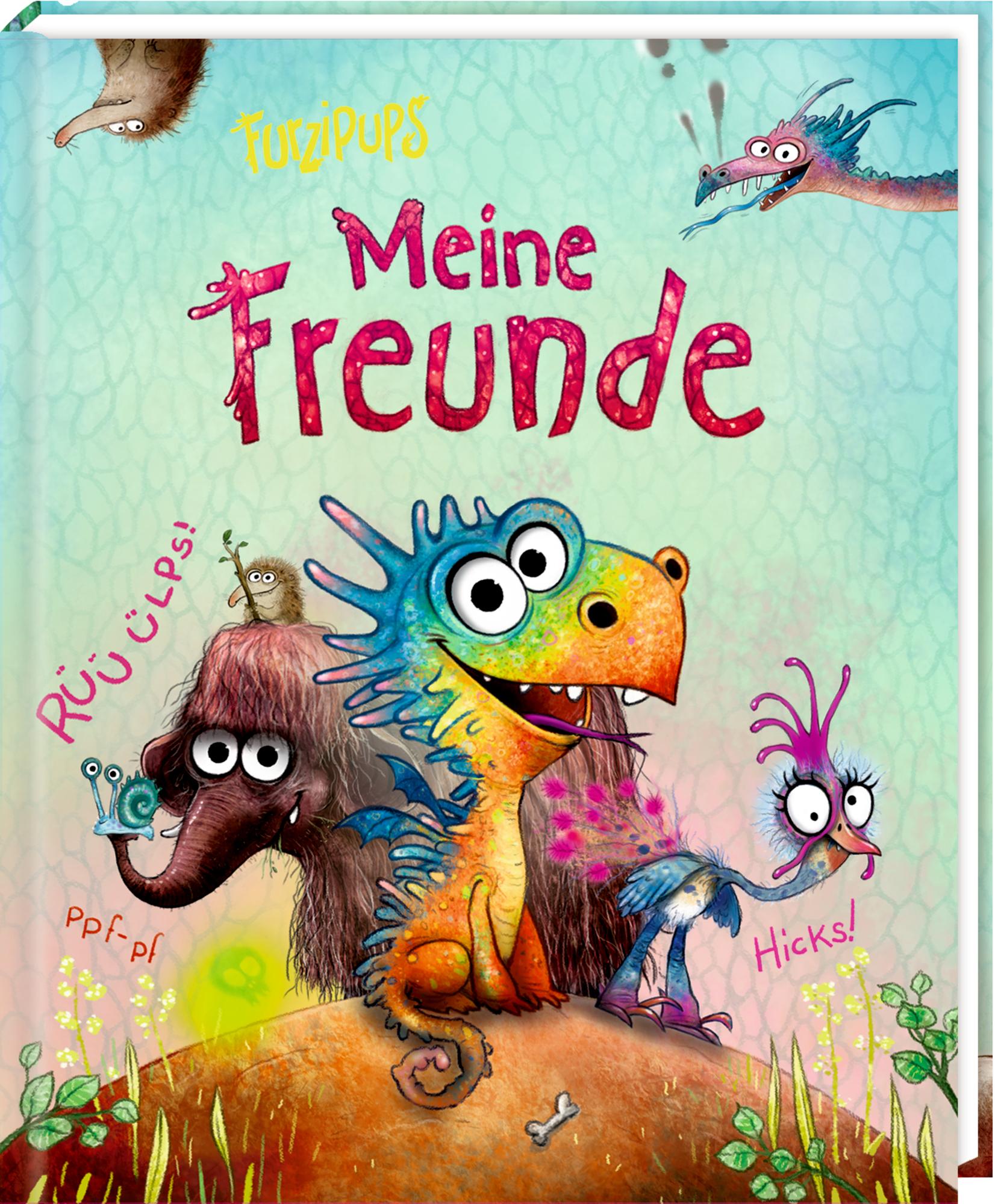 Vorderes Coverbild Freundebuch - Meine Freunde