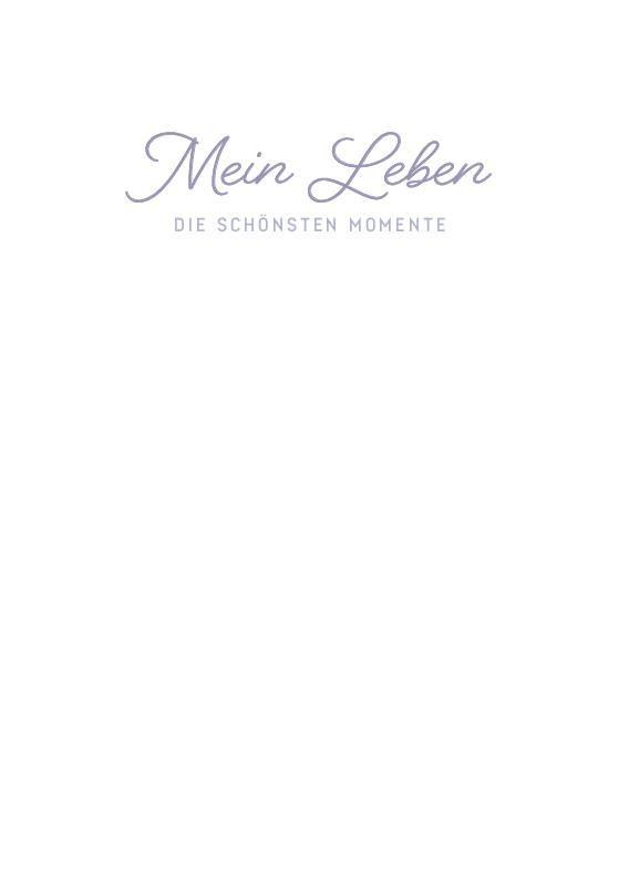 Beispielinhalt (Bild) Mein Leben - Die schönsten Momente