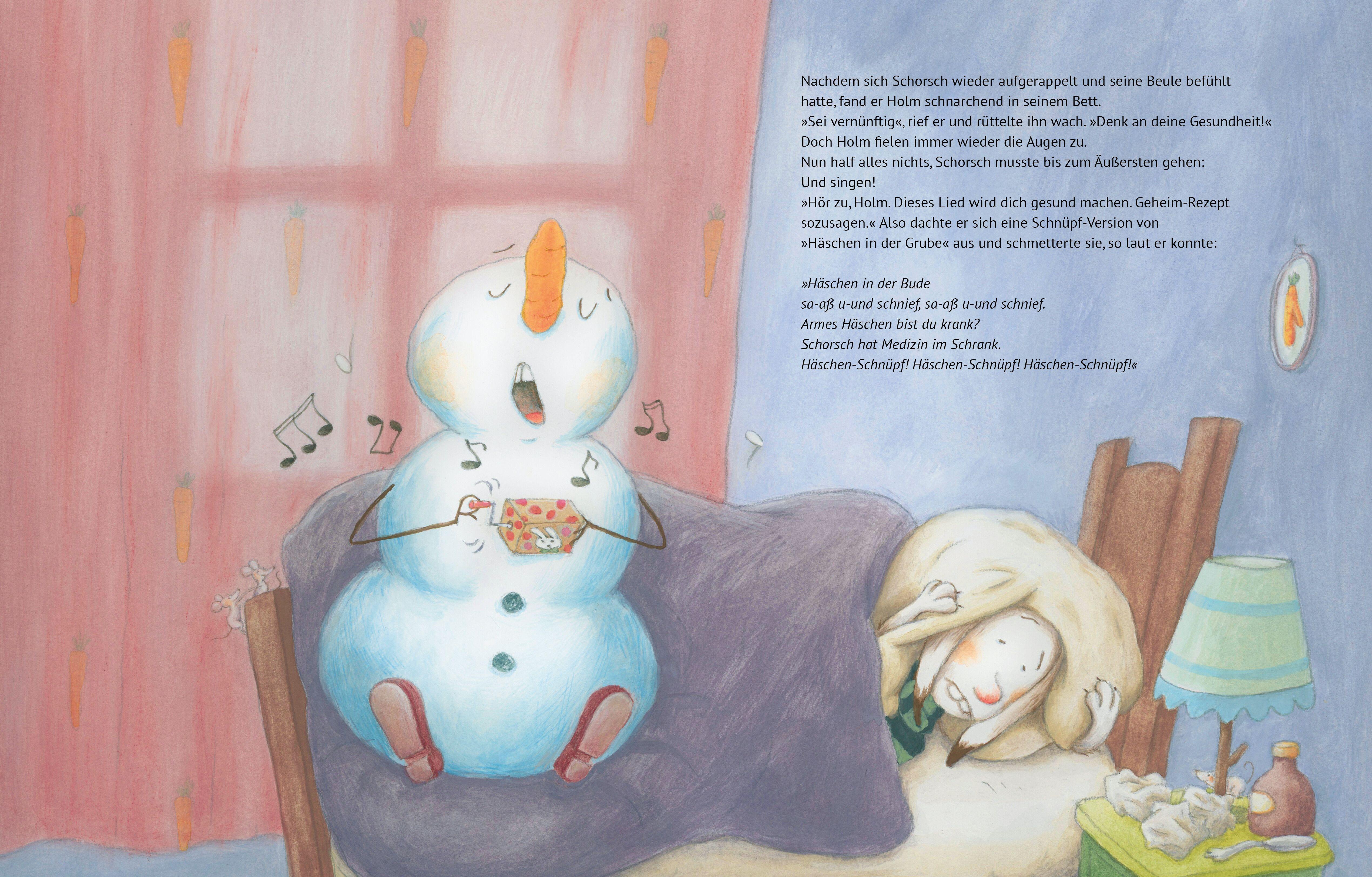 Beispielinhalt (Bild) Zwei schniefen im Schnee