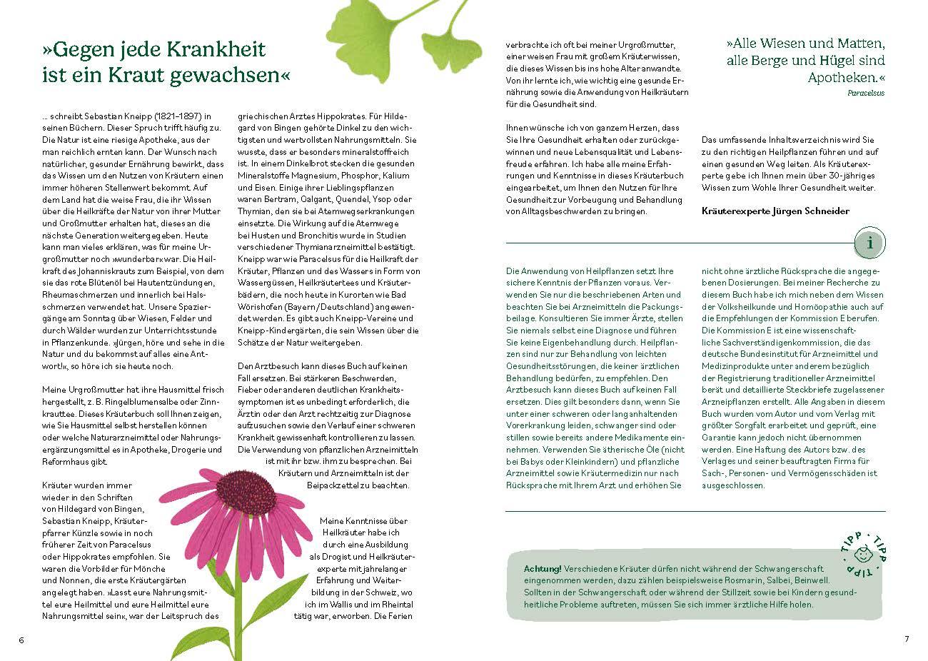 Beispielinhalt (Bild) Heilen mit pflanzlichen Antibiotika