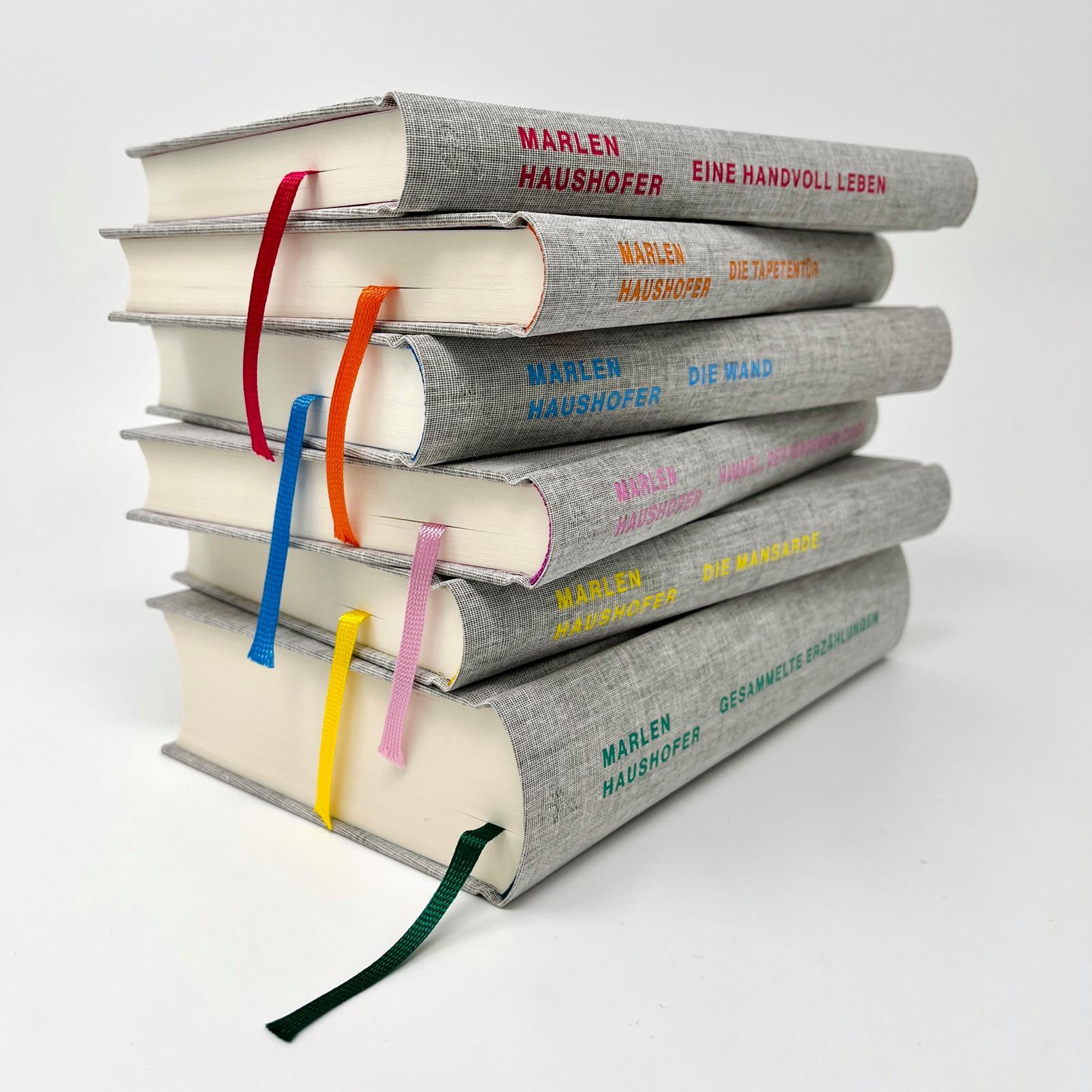 Beispielinhalt (Bild) Marlen Haushofer: Die gesammelten Romane und Erzählungen. 6 Bände