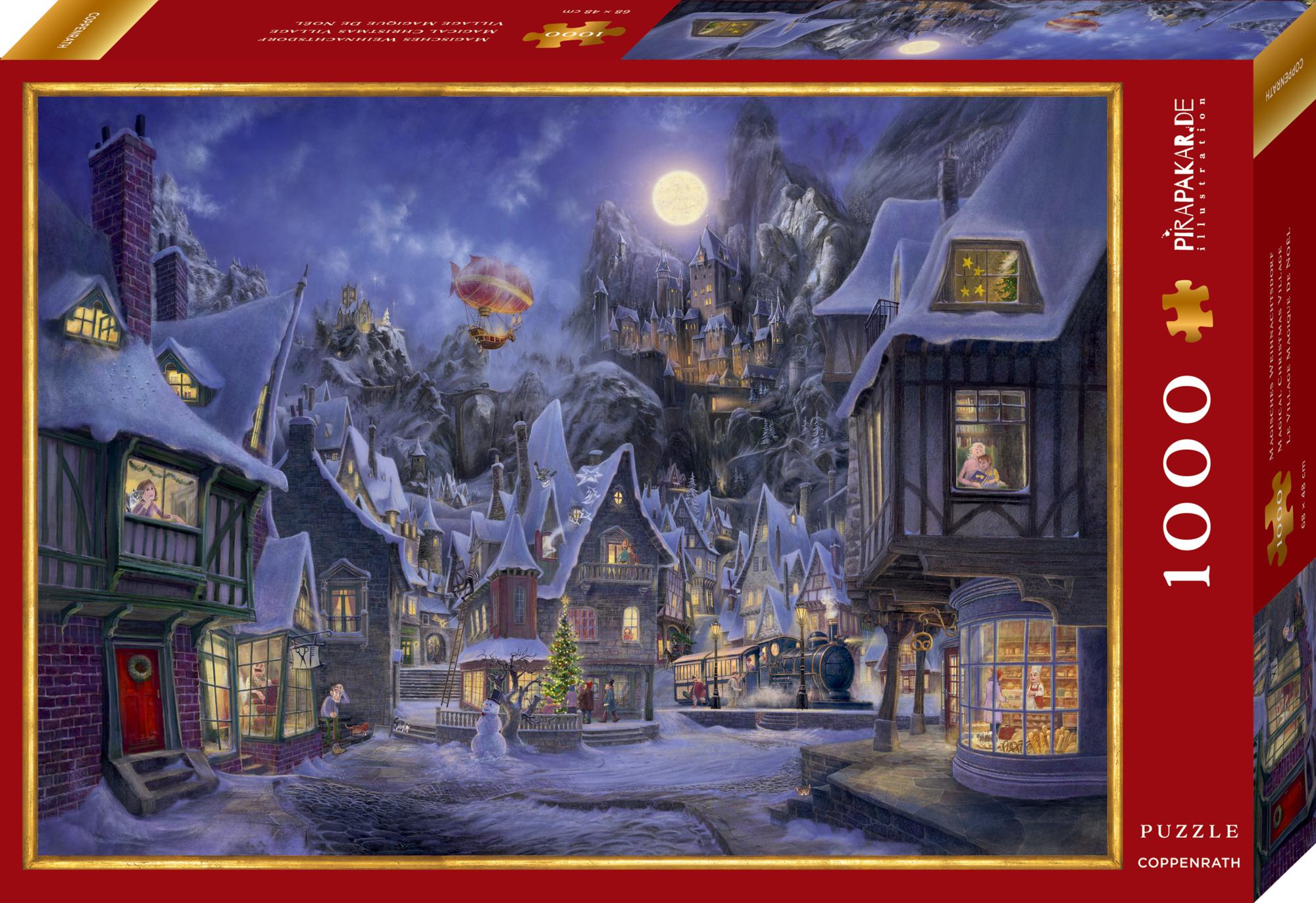 Vorderes Coverbild Puzzle - Magisches Weihnachtsdorf