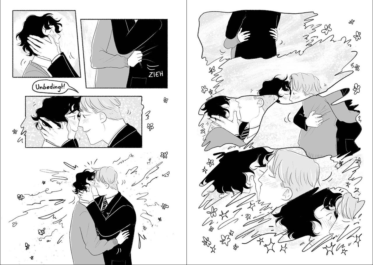 Beispielinhalt (Bild) Heartstopper Volume 5 (deutsche Hardcover-Ausgabe)
