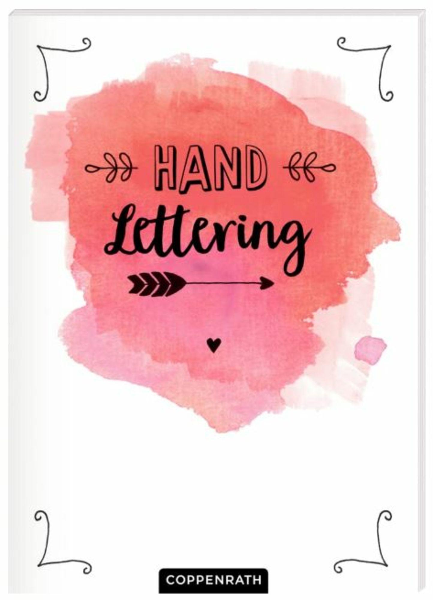 Beispielinhalt (Bild) Mein Handlettering Starter-Set