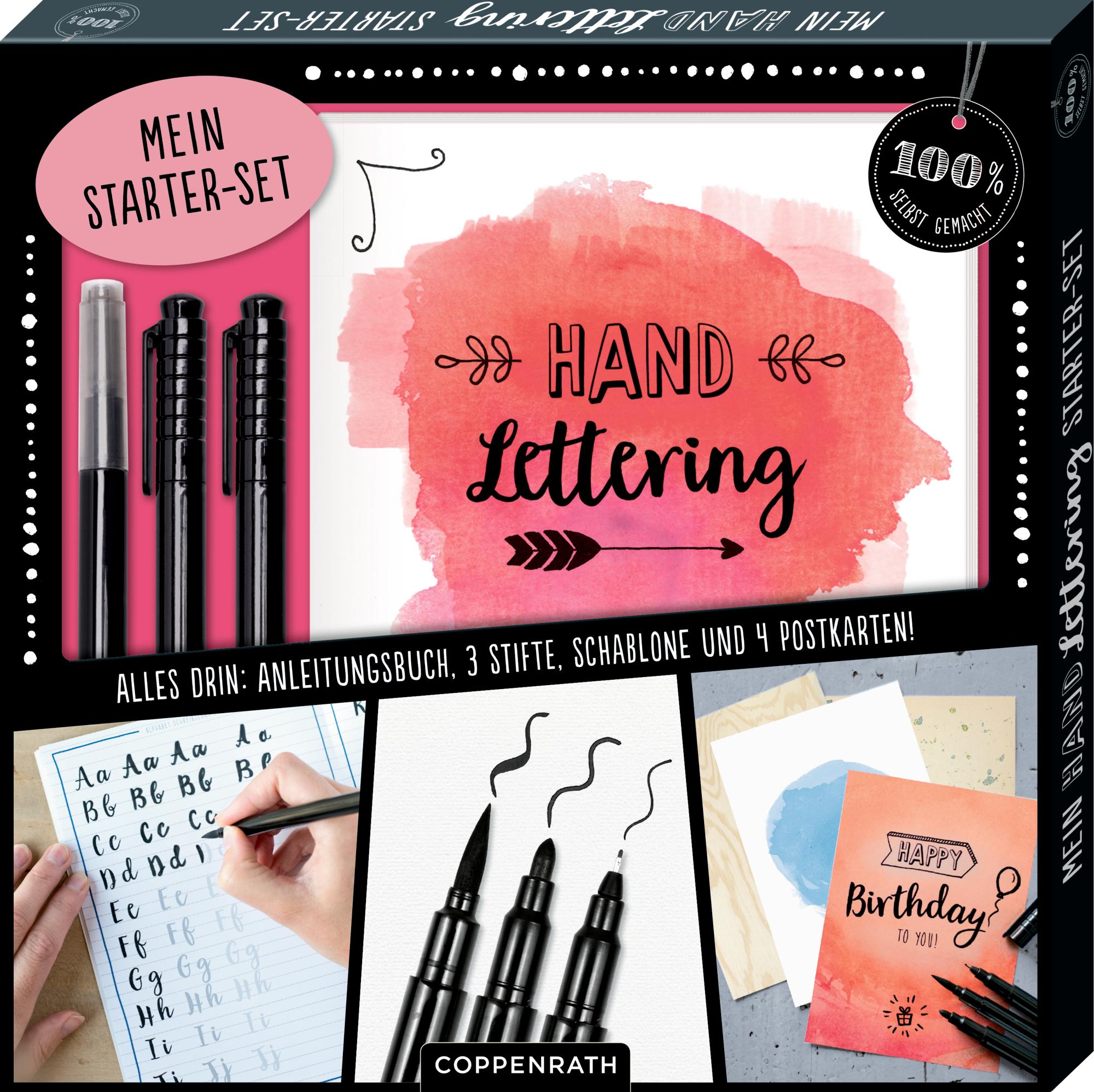 Vorderes Coverbild Mein Handlettering Starter-Set