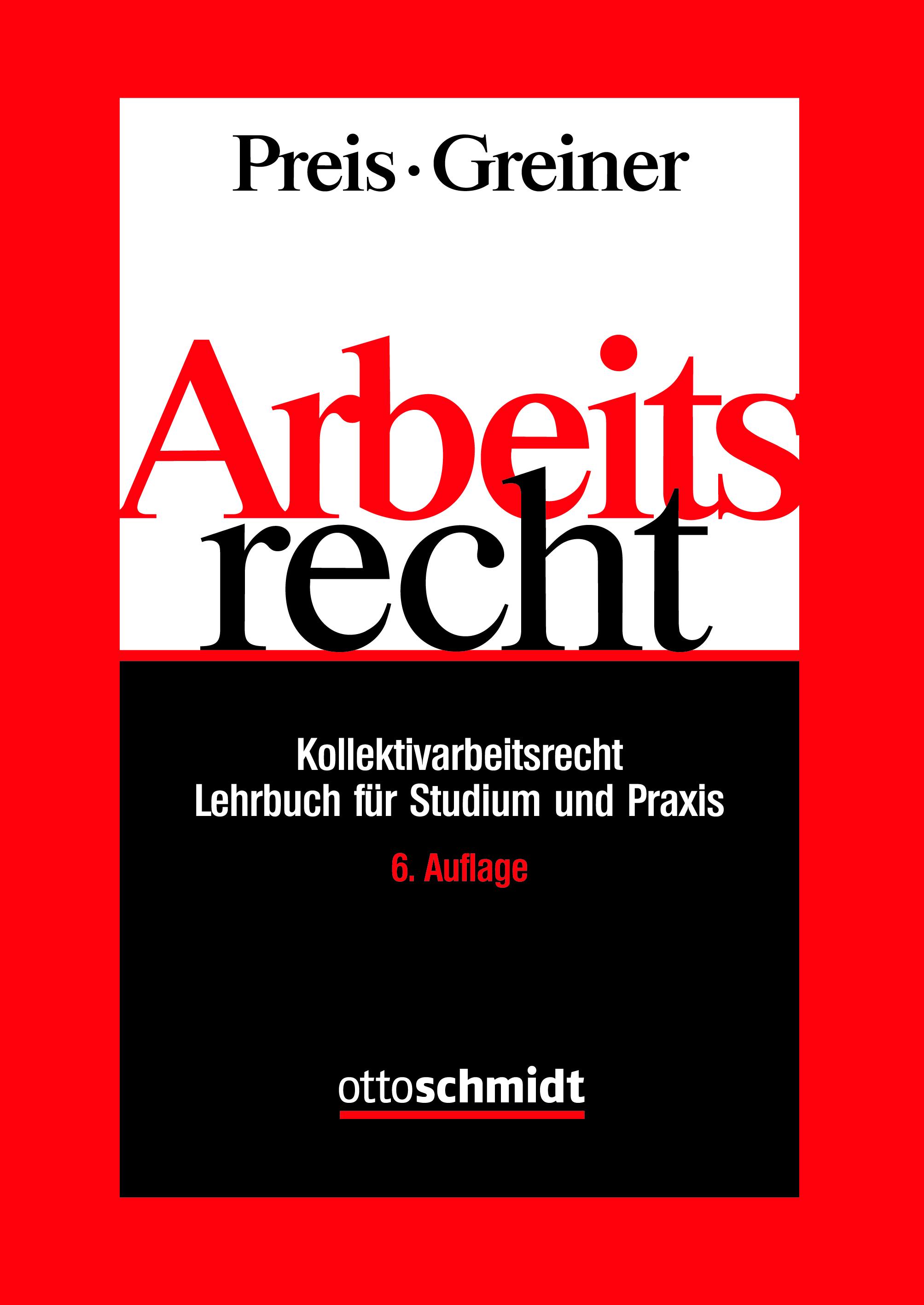 Vorderes Coverbild Arbeitsrecht