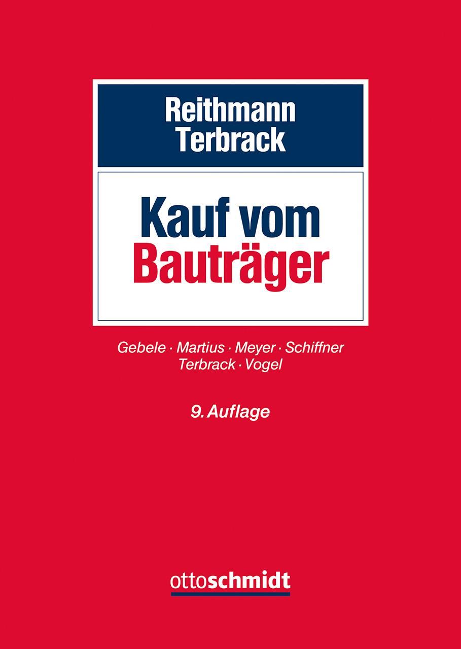Vorderes Coverbild Kauf vom Bauträger