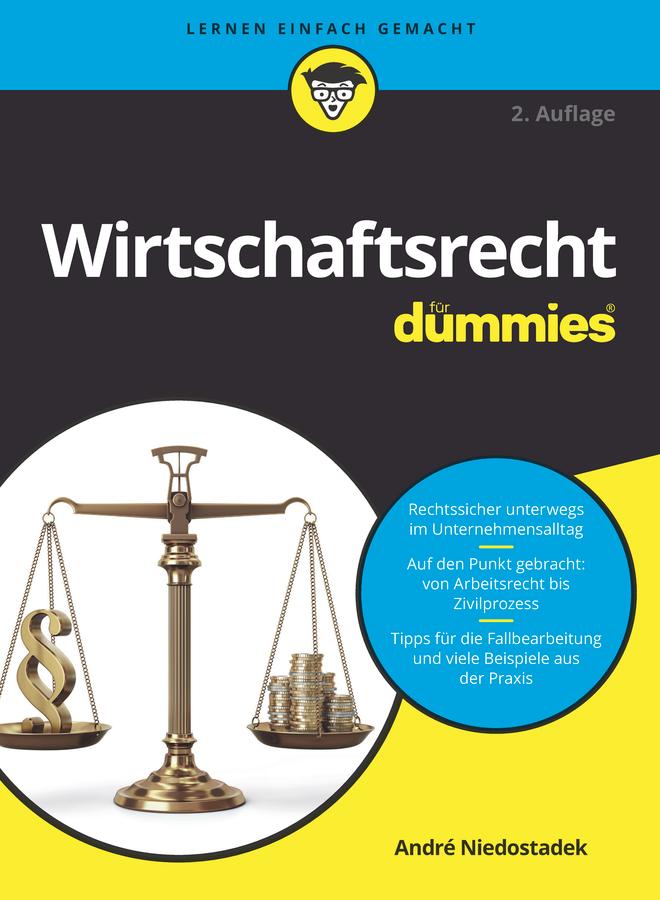 Vorderes Coverbild Wirtschaftsrecht für Dummies