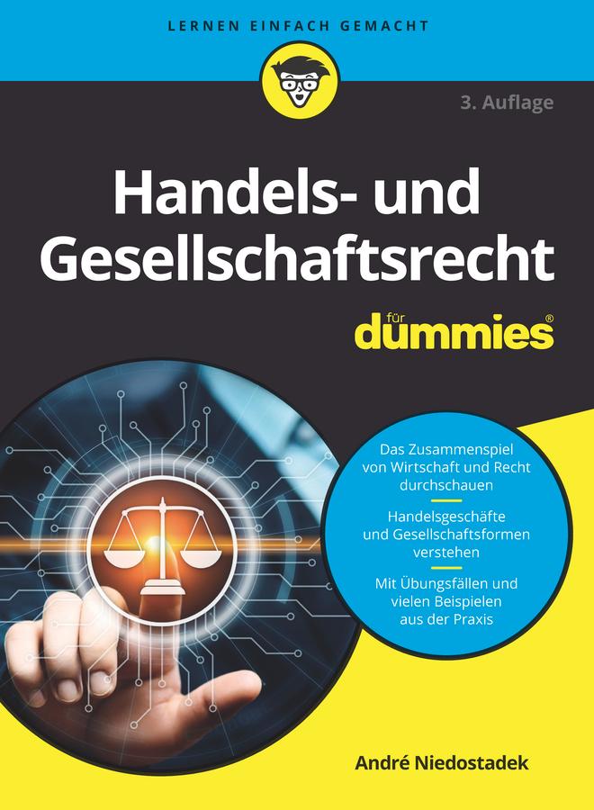 Vorderes Coverbild Handels- und Gesellschaftsrecht für Dummies