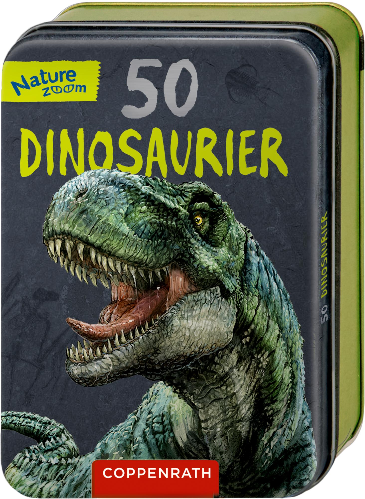 Vorderes Coverbild 50 Dinosaurier