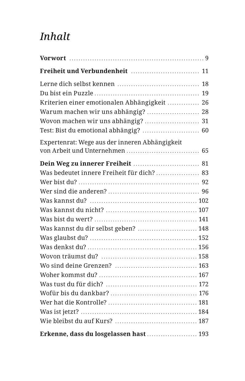 Beispielinhalt (Bild) Emotionale Abhängigkeiten - wie du sie erkennst und dich daraus befreist