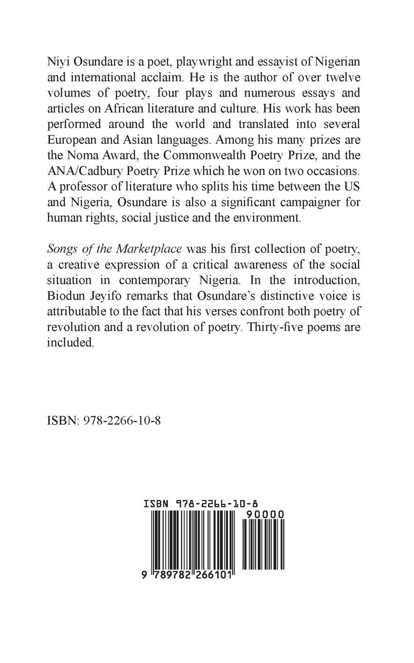 Rückseitencover Songs of the Marketplace