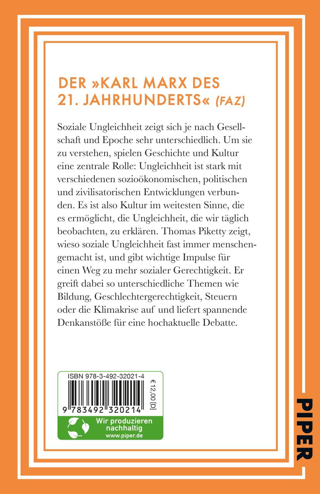 Rückseitencover Natur, Kultur und Ungleichheit