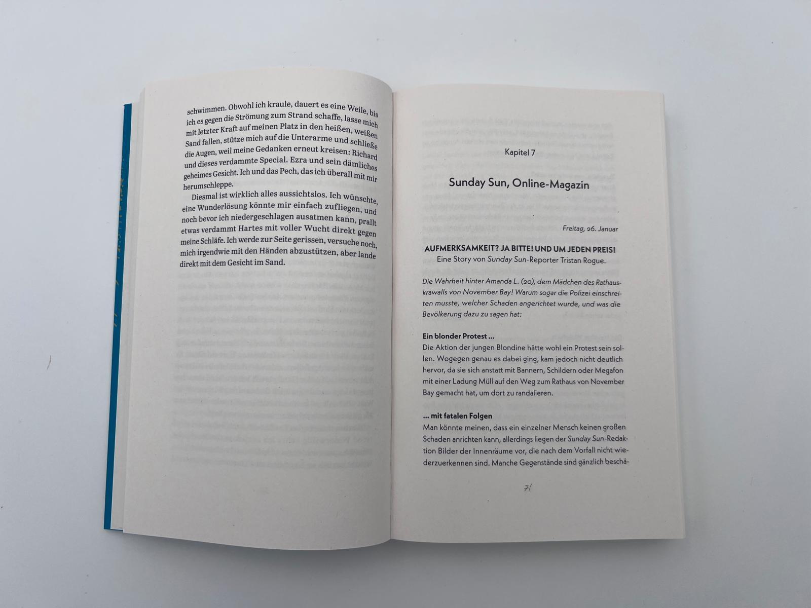 Beispielinhalt (Bild) An Ocean so Wide