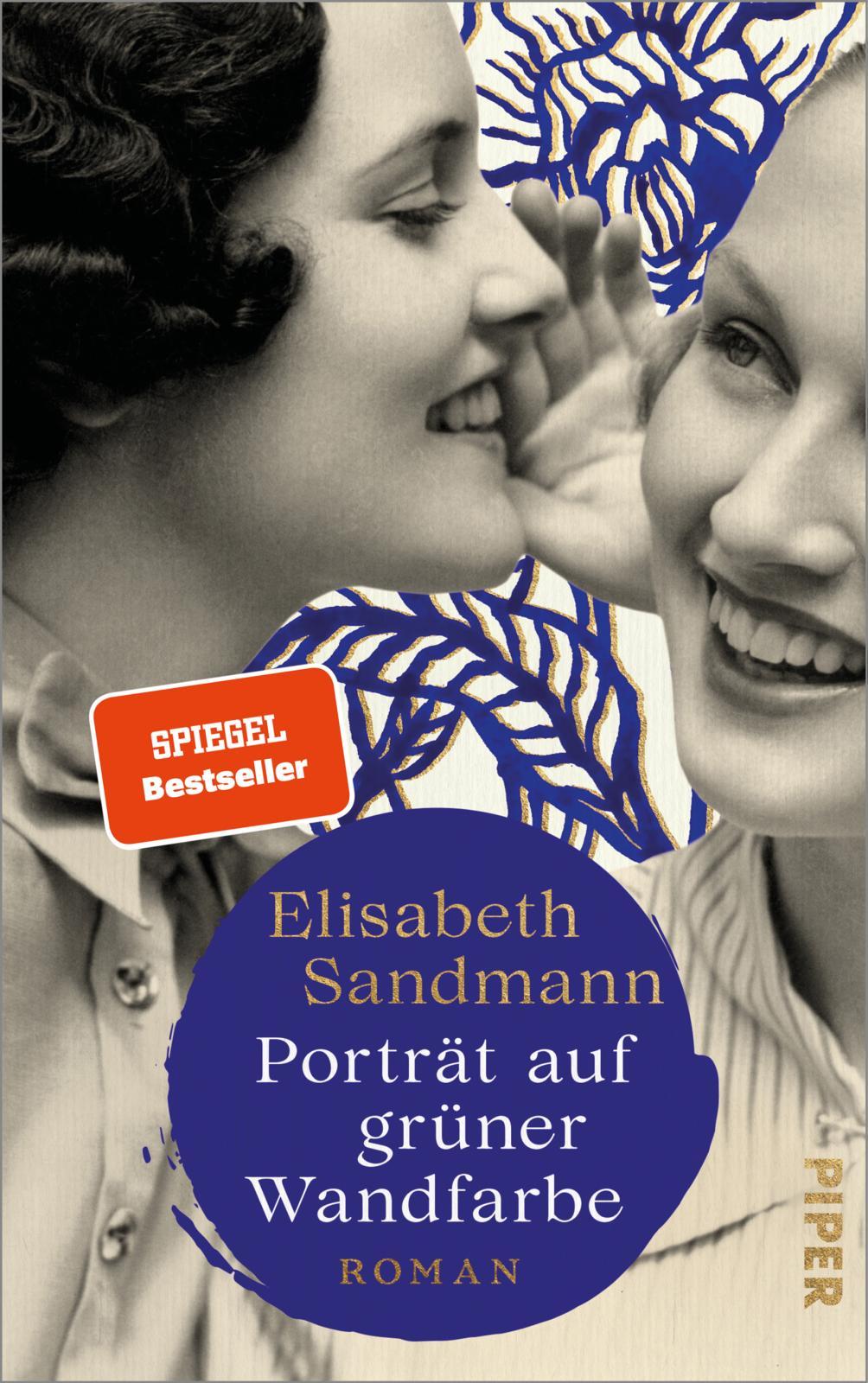 Vorderes Coverbild Porträt auf grüner Wandfarbe