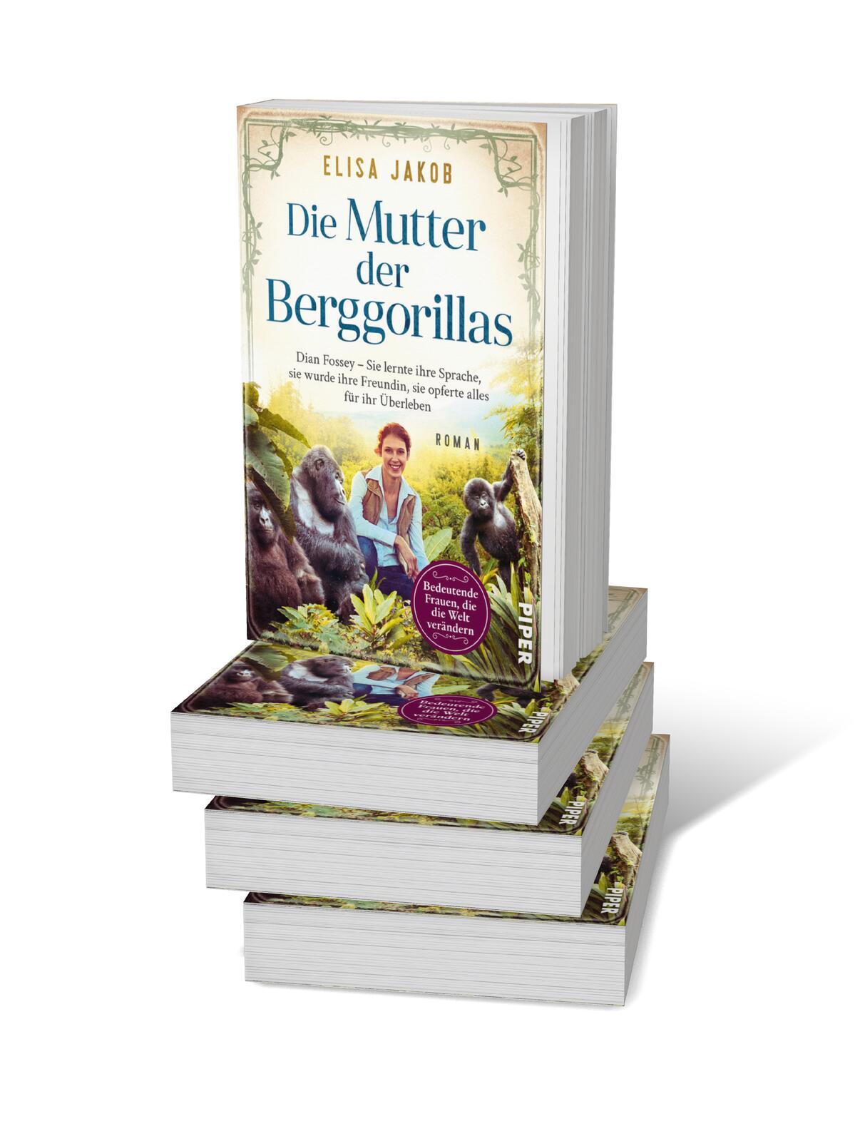 Beispielinhalt (Bild) Die Mutter der Berggorillas