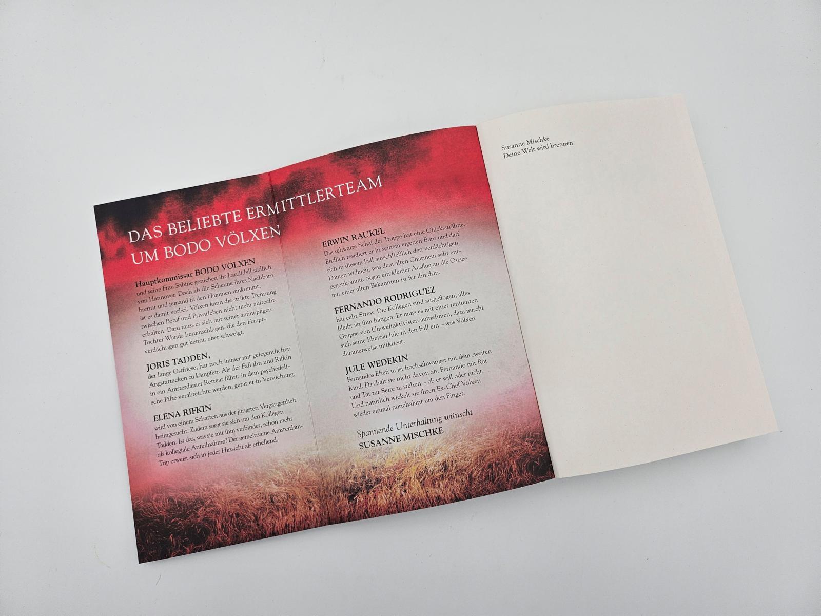 Beispielinhalt (Bild) Deine Welt wird brennen