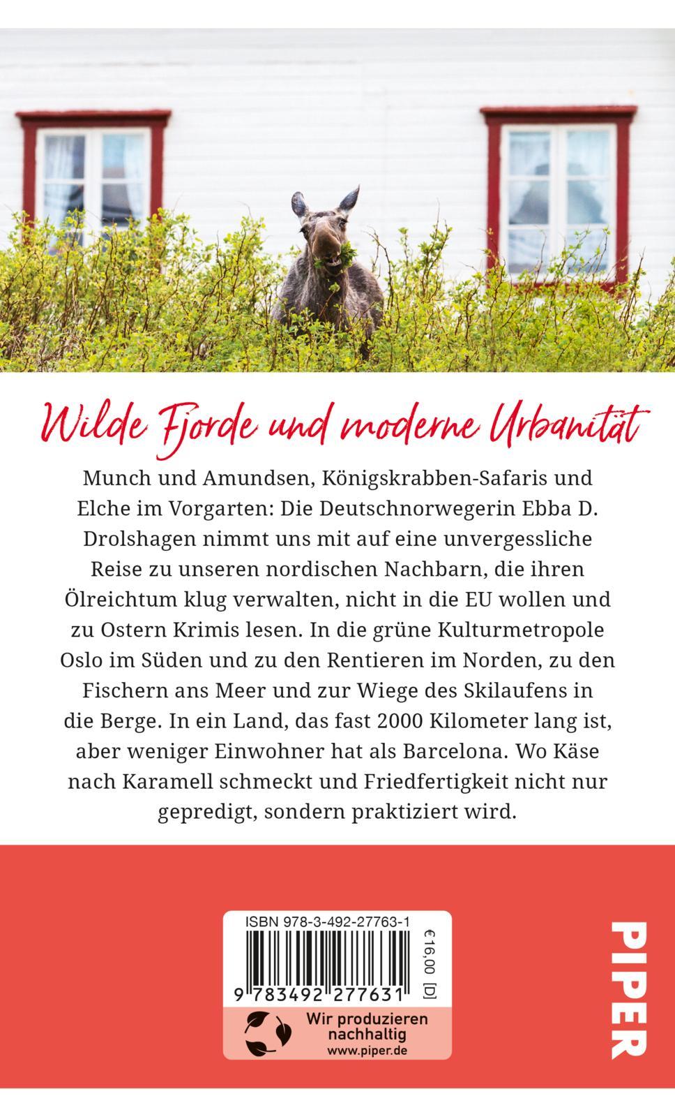 Rückseitencover Gebrauchsanweisung für Norwegen