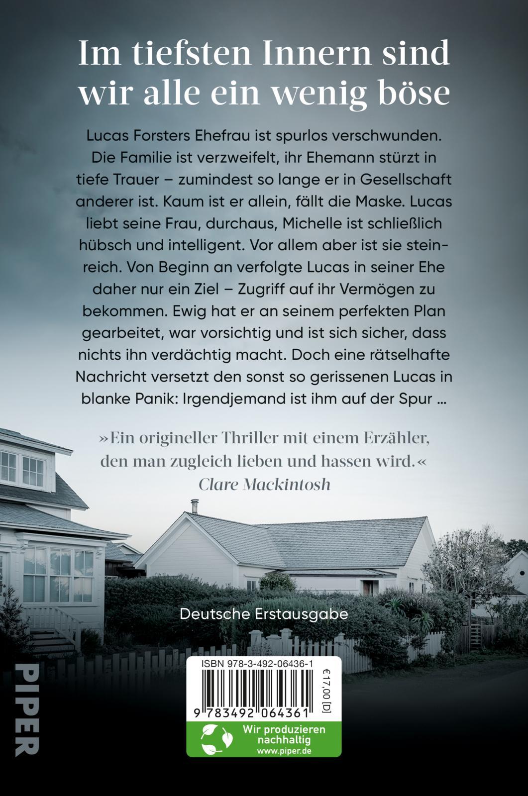 Rückseitencover The Husband  - Er will nur ihr Bestes