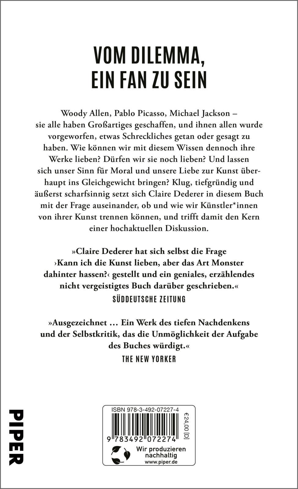 Rückseitencover Genie oder Monster