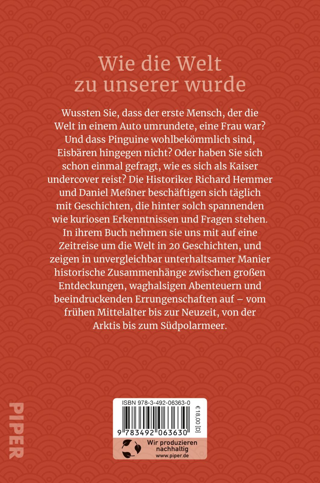 Rückseitencover Geschichten aus der Geschichte