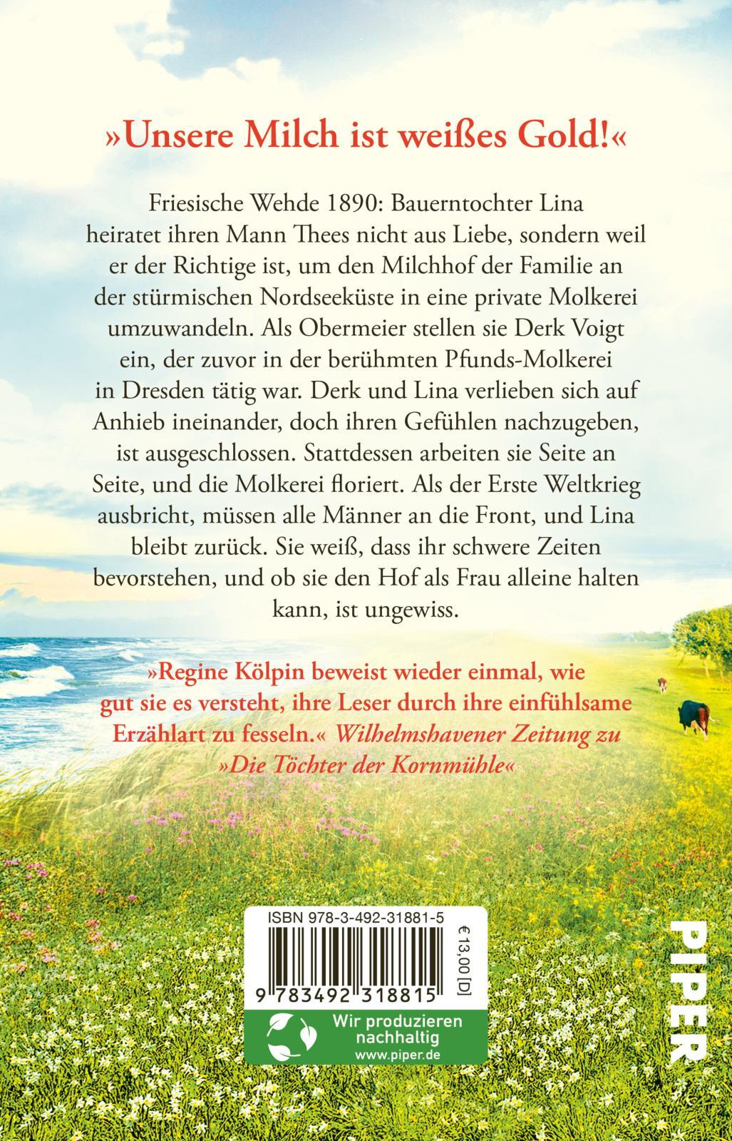 Rückseitencover Der Milchhof - Das Rauschen der Brandung