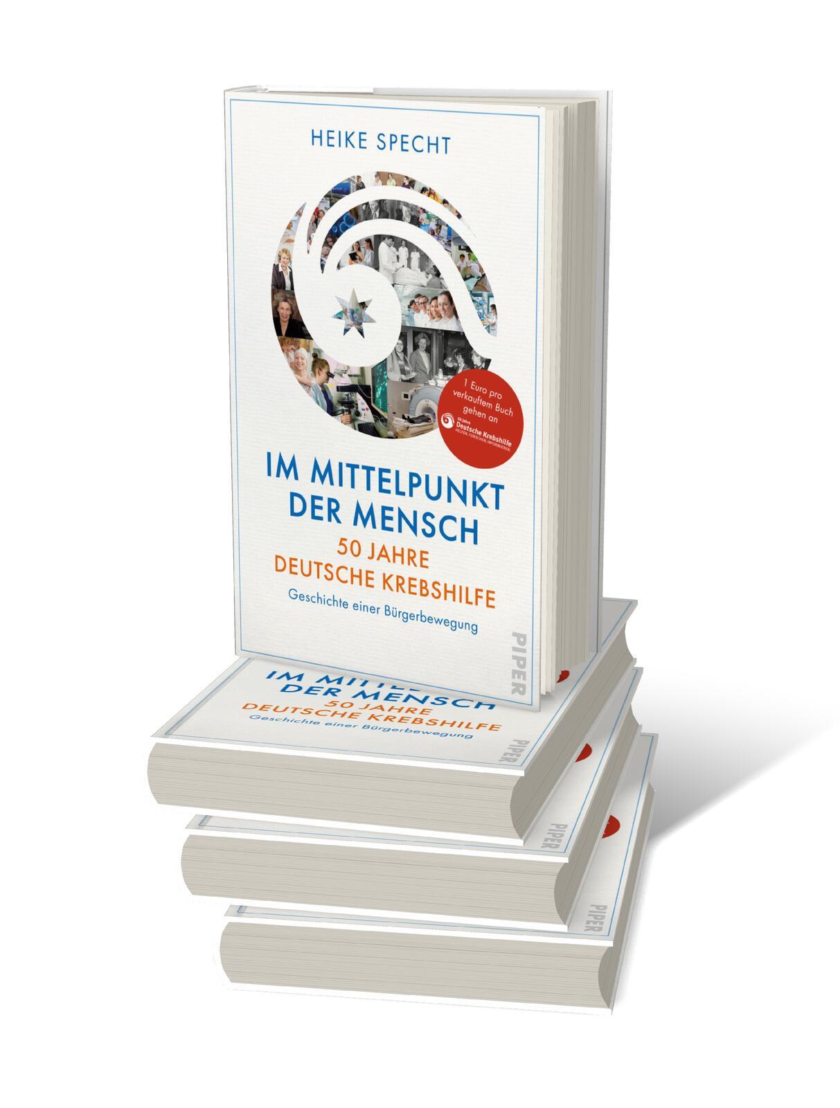 Beispielinhalt (Bild) Im Mittelpunkt der Mensch - 50 Jahre Deutsche Krebshilfe