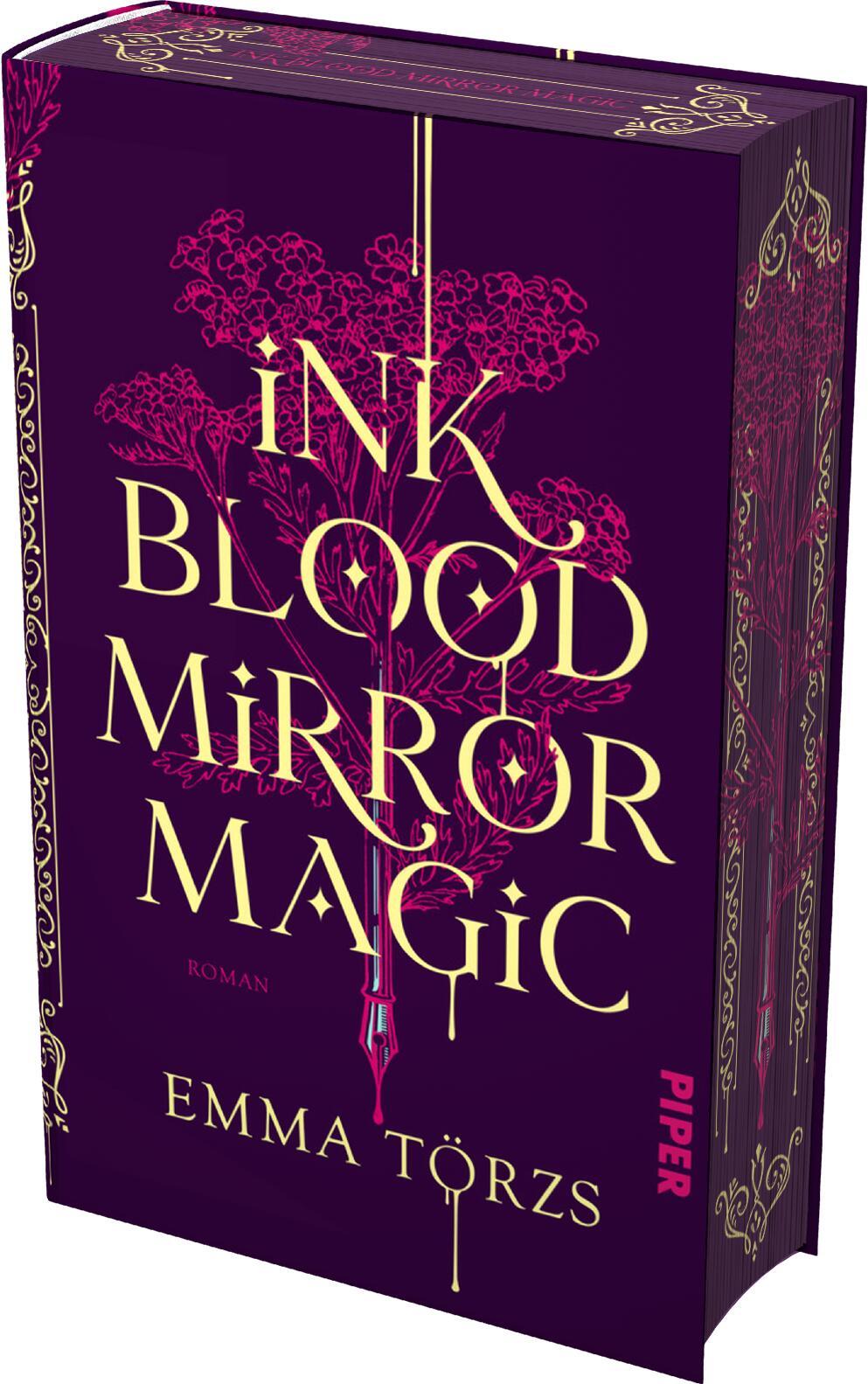 Vorderes Coverbild Ink Blood Mirror Magic
