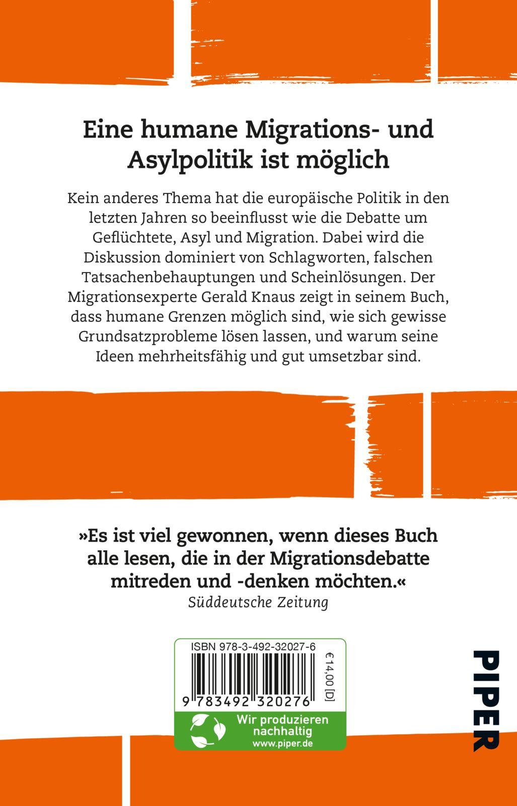 Rückseitencover Welche Grenzen brauchen wir?