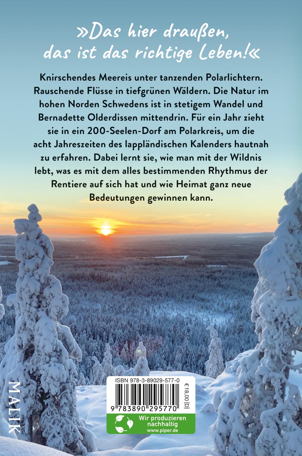 Rückseitencover Zwischen ewigem Sommer und tiefster Nacht